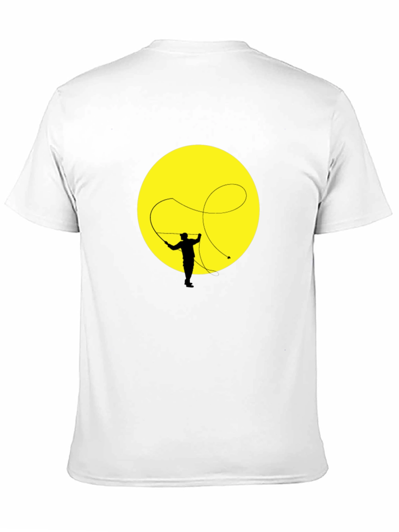 Retro Rodeo Whip T-Shirt - Black