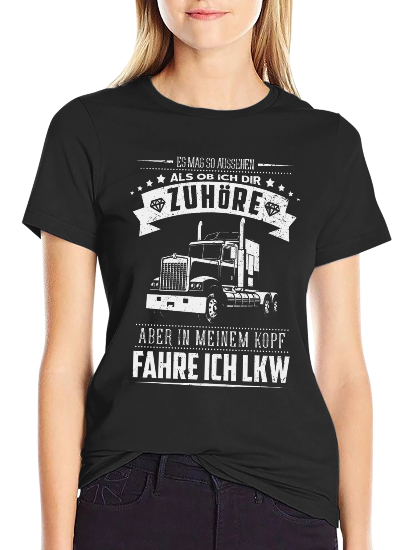 Trucker T-Shirt - Im Driving Trucks in My Head!