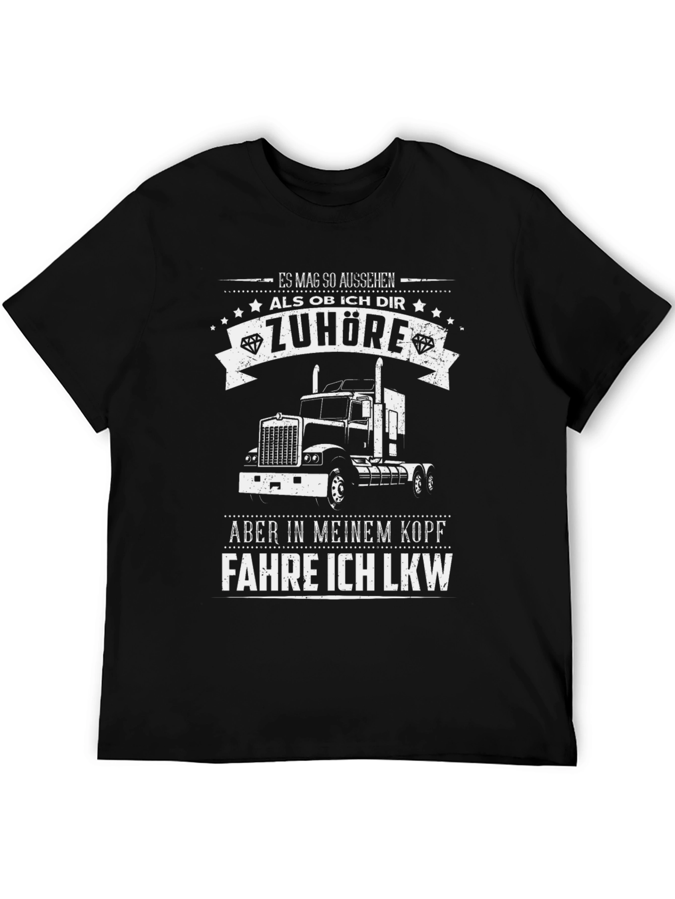Trucker T-Shirt - Im Driving Trucks in My Head!