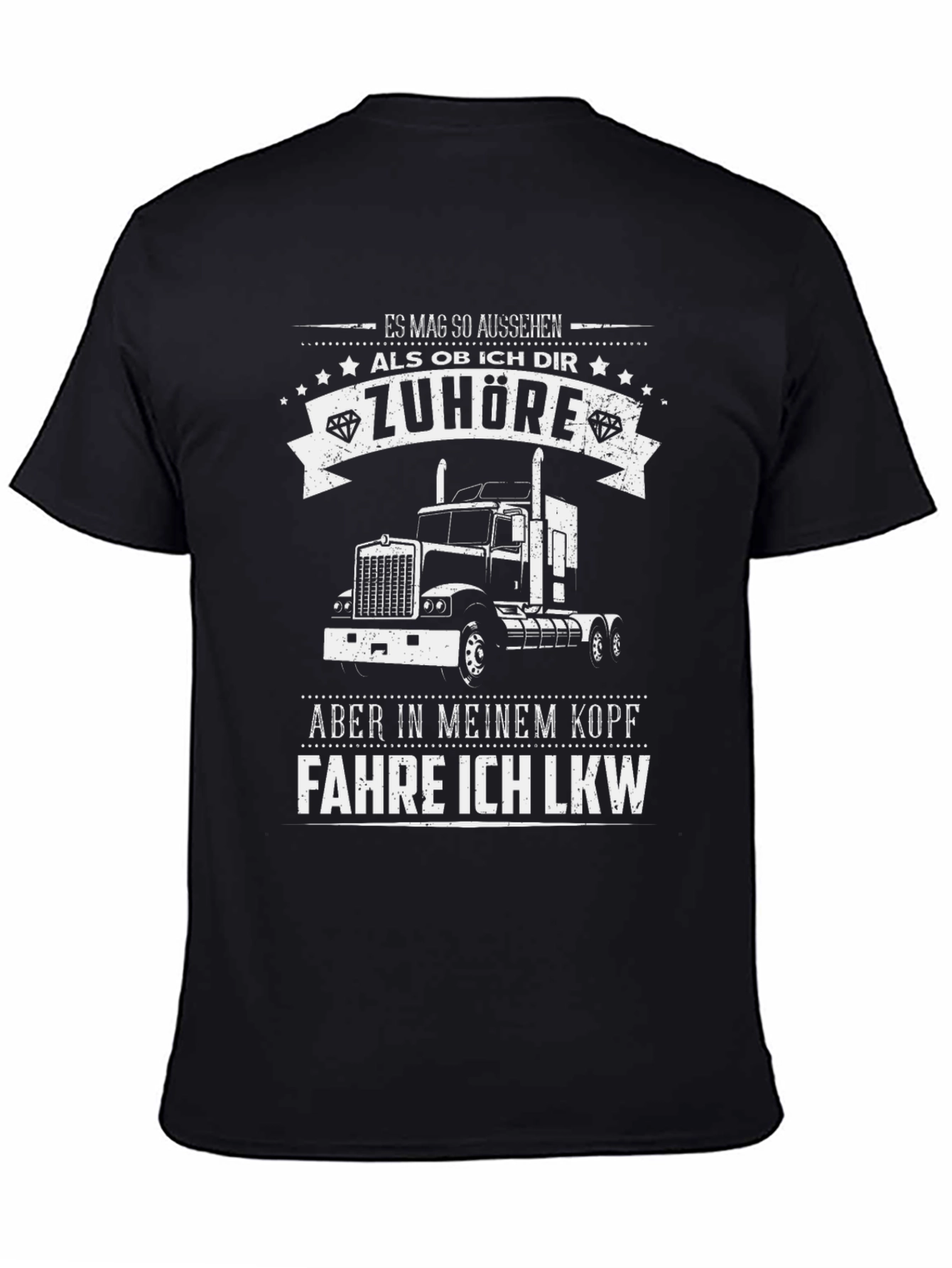 Trucker T-Shirt - Im Driving Trucks in My Head!