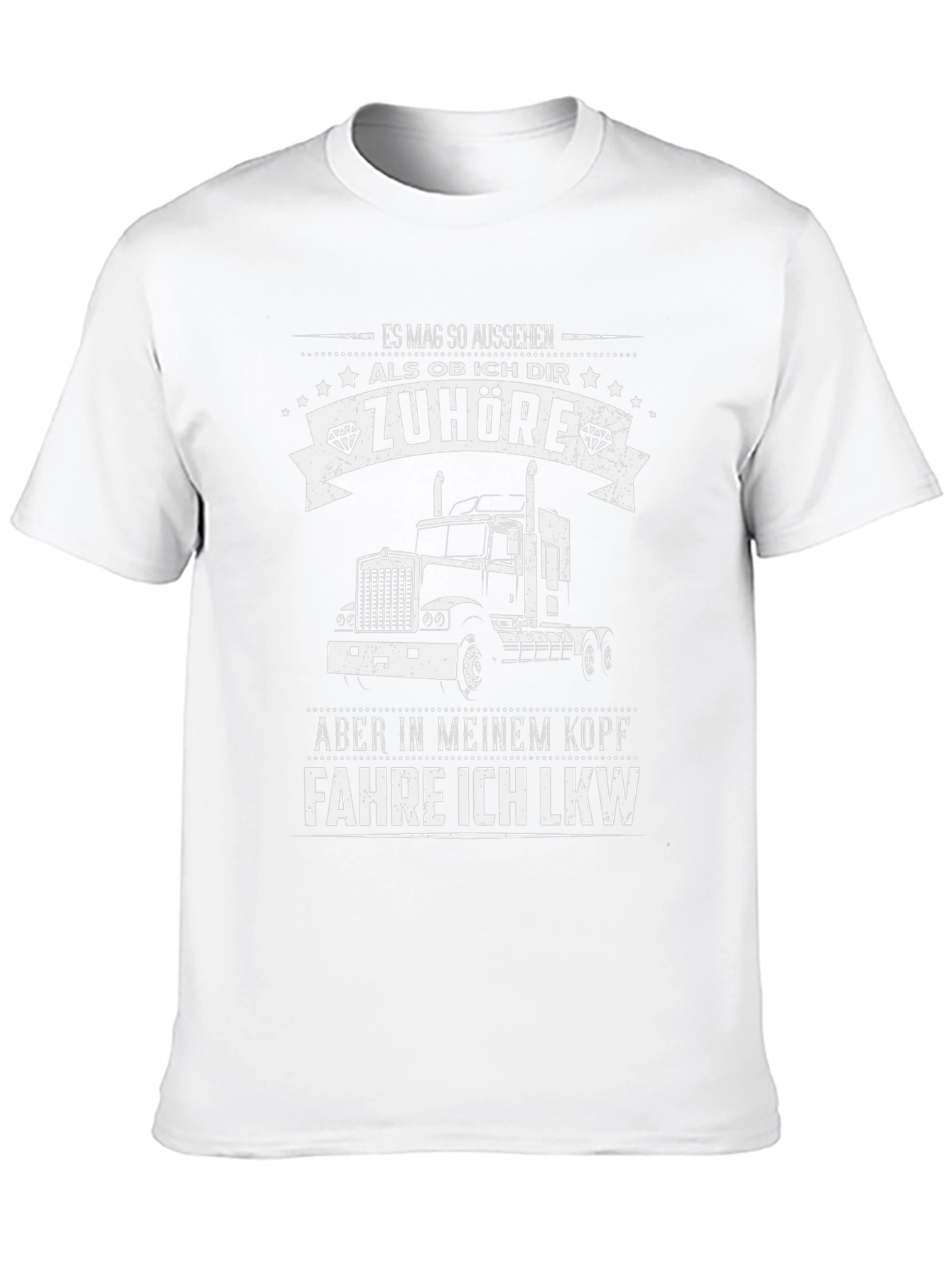 Trucker T-Shirt - Im Driving Trucks in My Head!