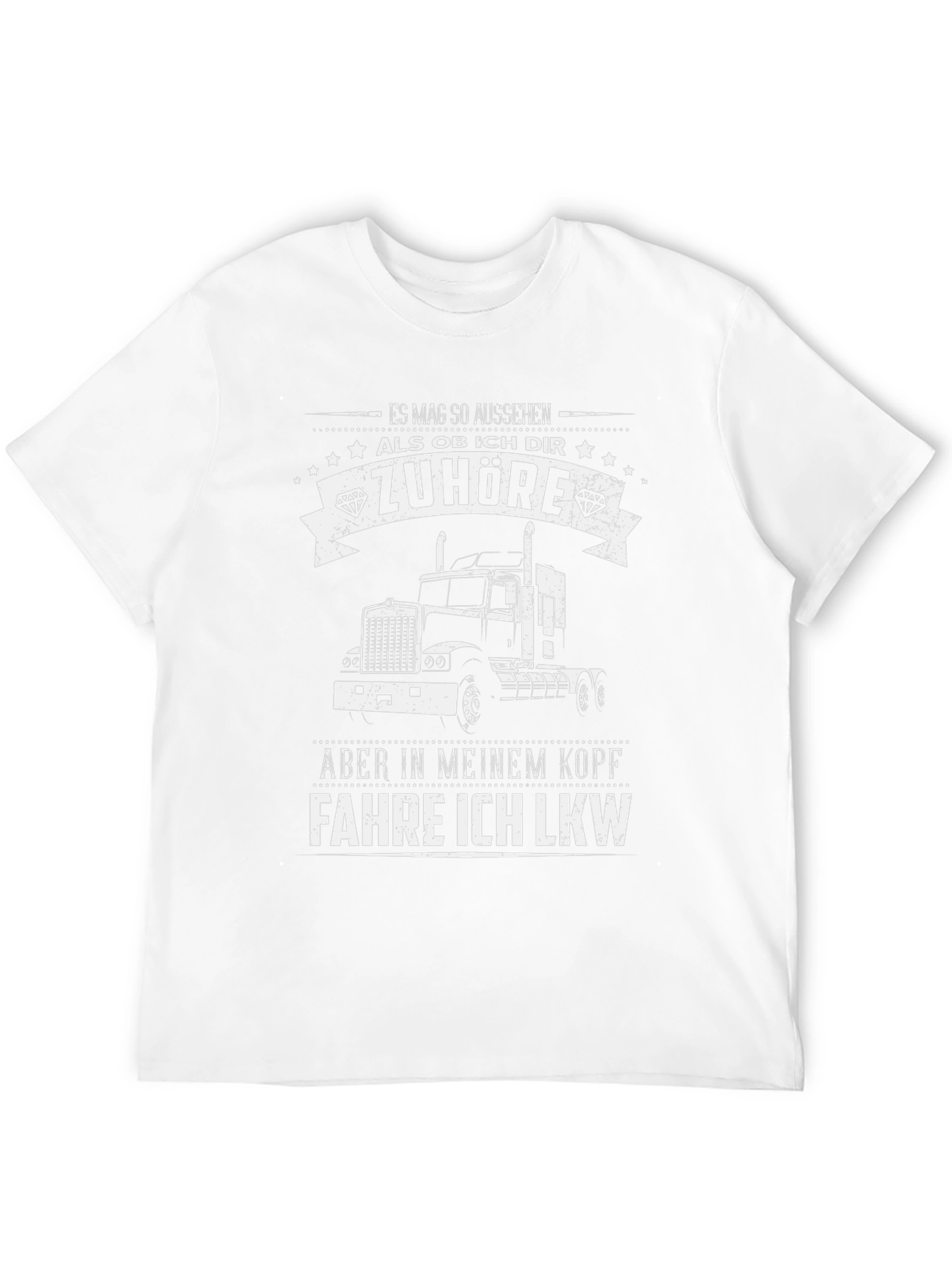 Trucker T-Shirt - Im Driving Trucks in My Head!