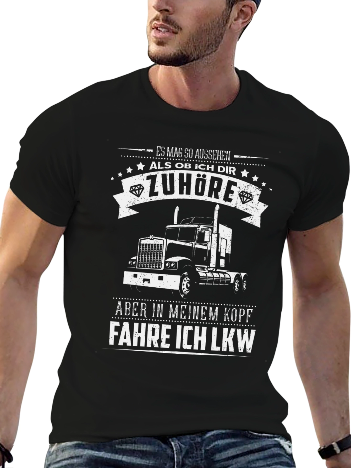 Trucker T-Shirt - Im Driving Trucks in My Head!