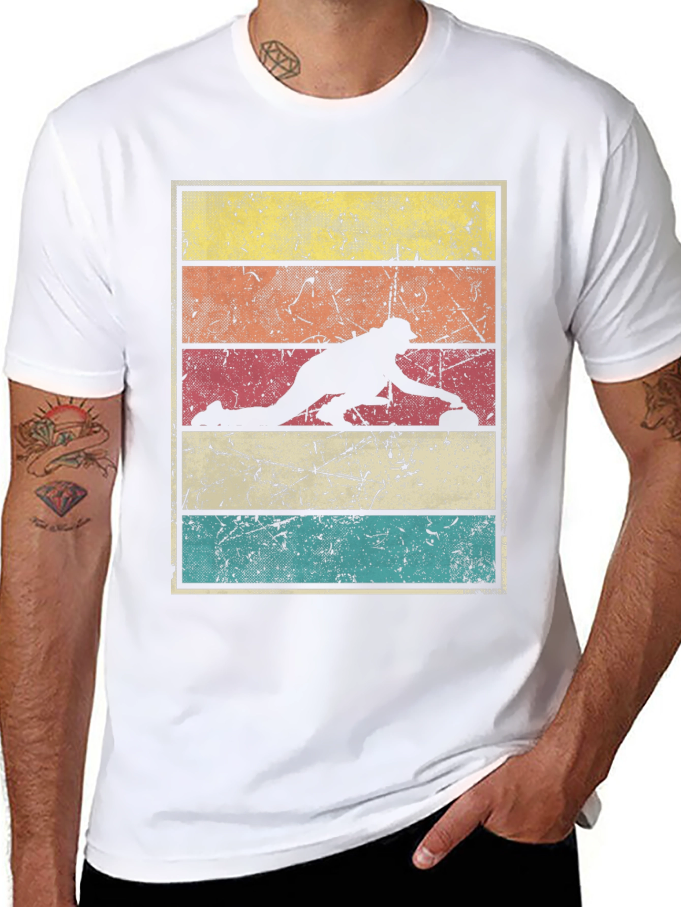 Retro Curling T-Shirt