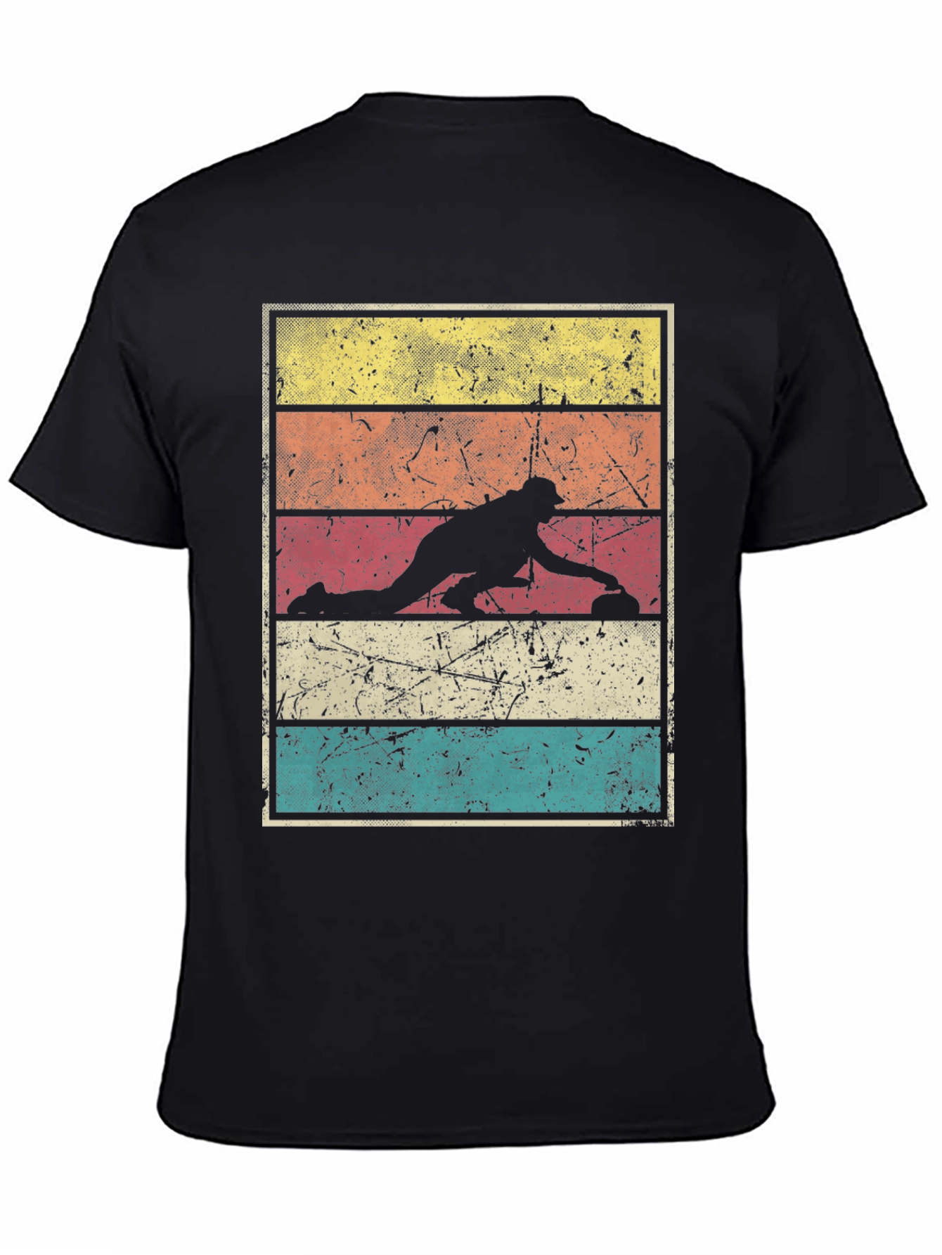 Retro Curling T-Shirt