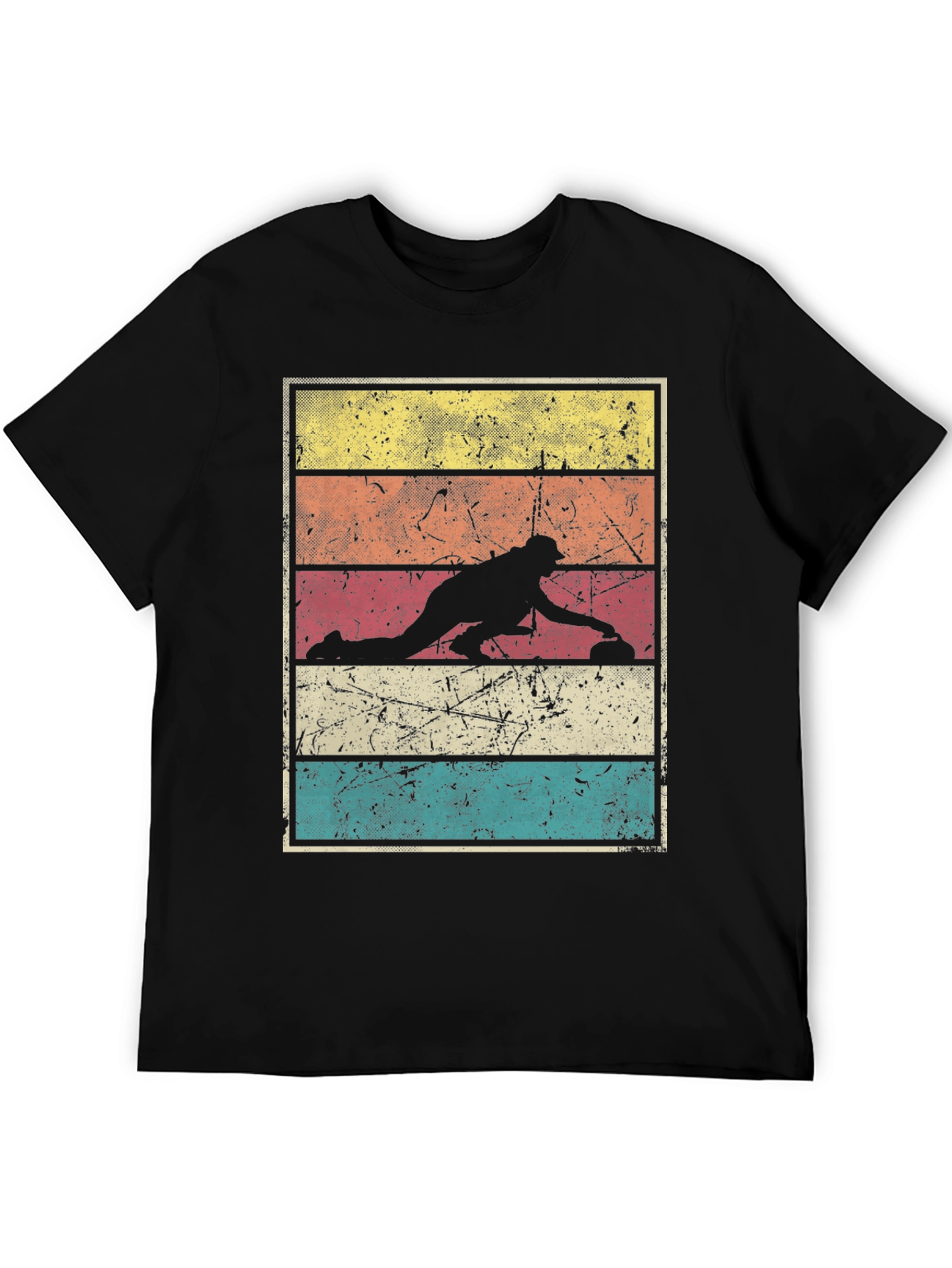 Retro Curling T-Shirt