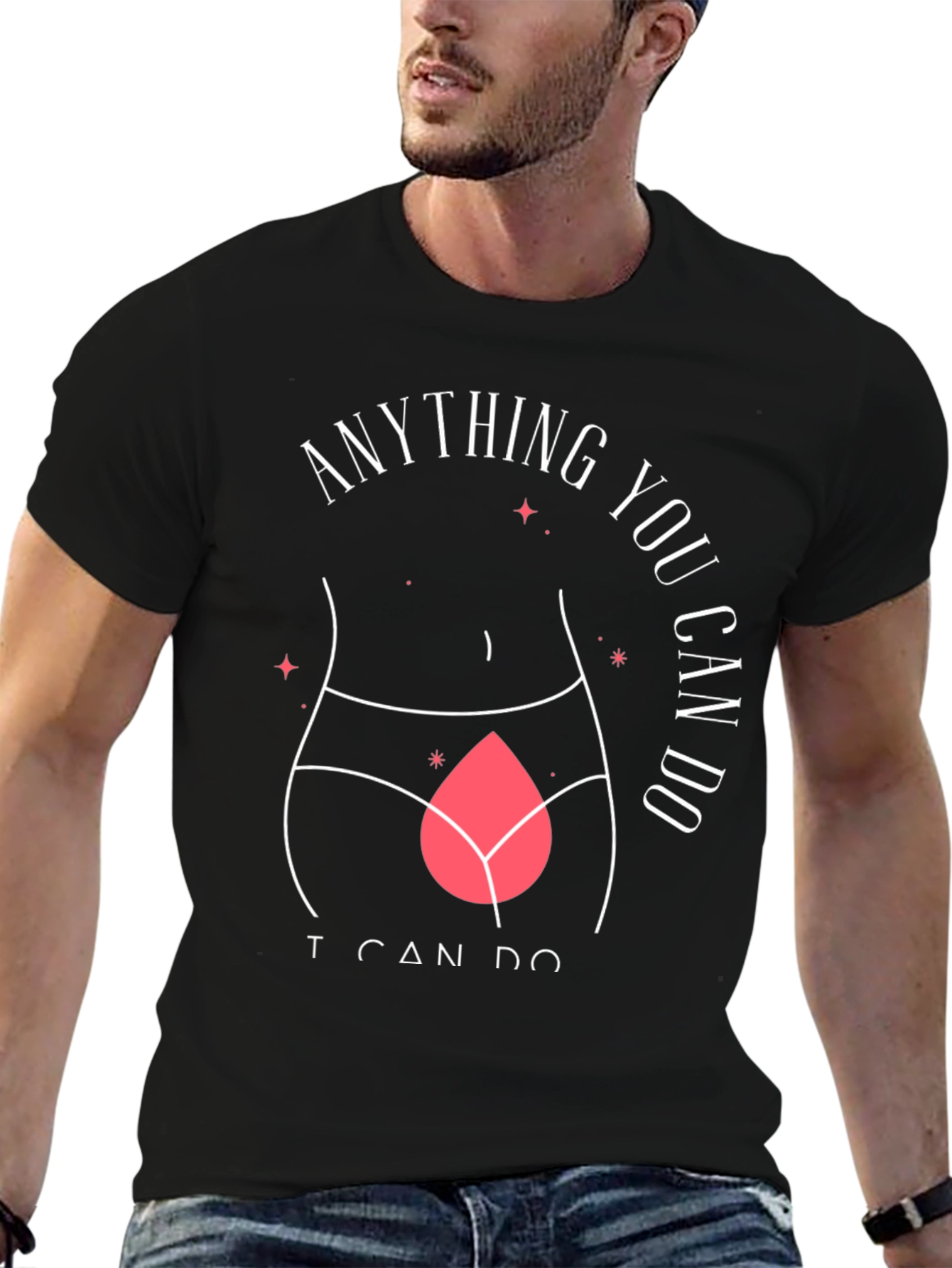 Feminist Empowerment T-Shirt - Anything You Can Do!