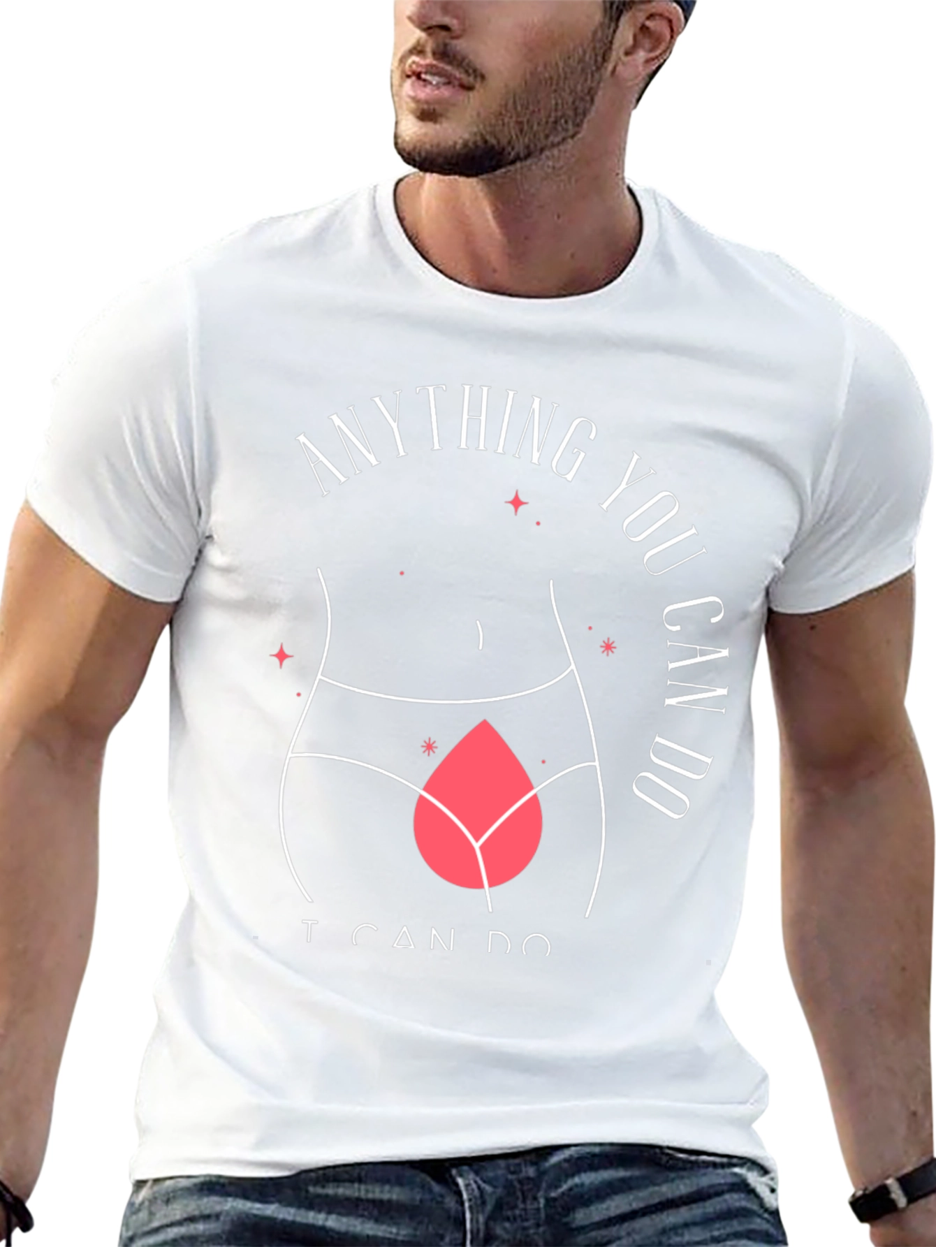 Feminist Empowerment T-Shirt - Anything You Can Do!