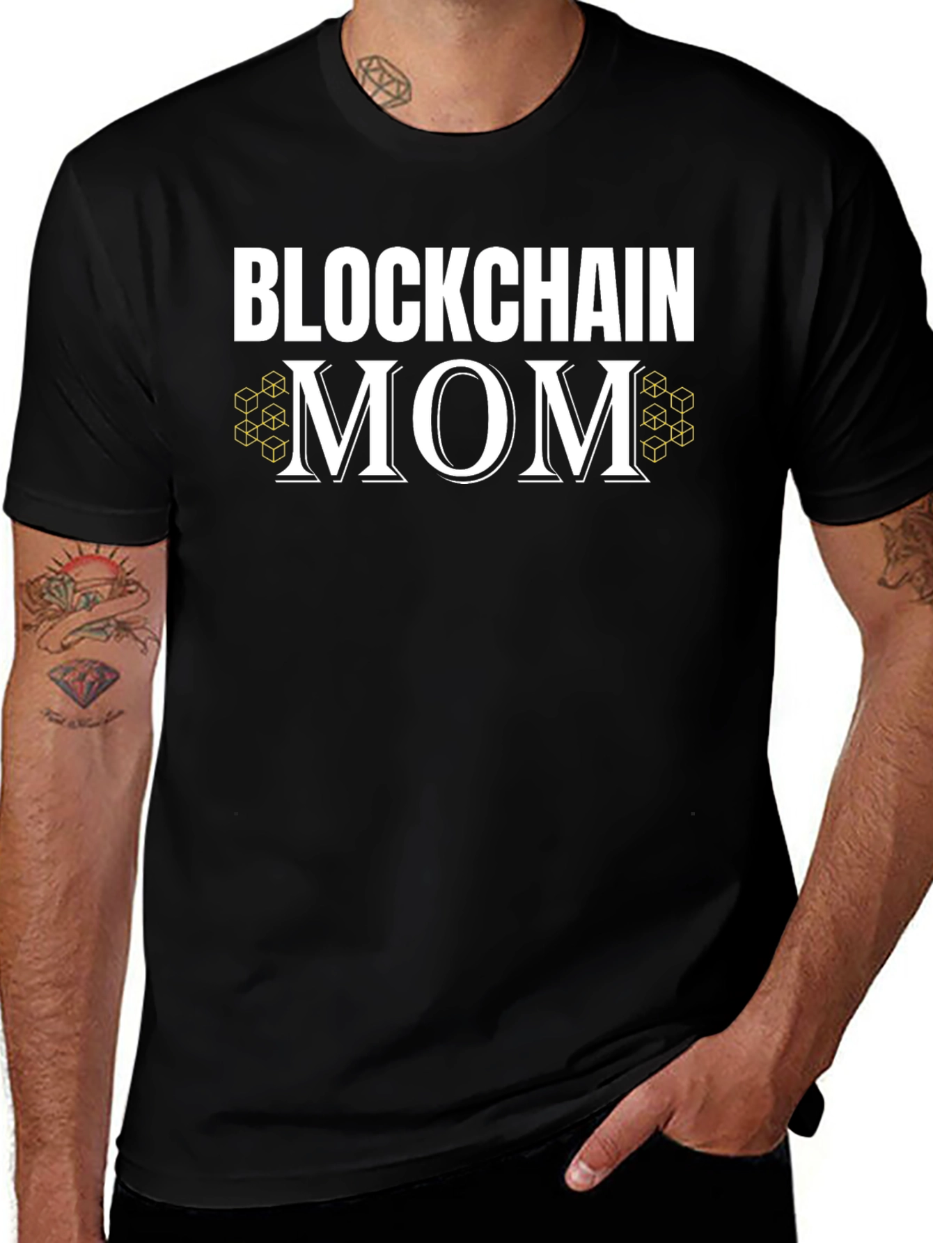 Blockchain Mom T-Shirt - Crypto Apparel