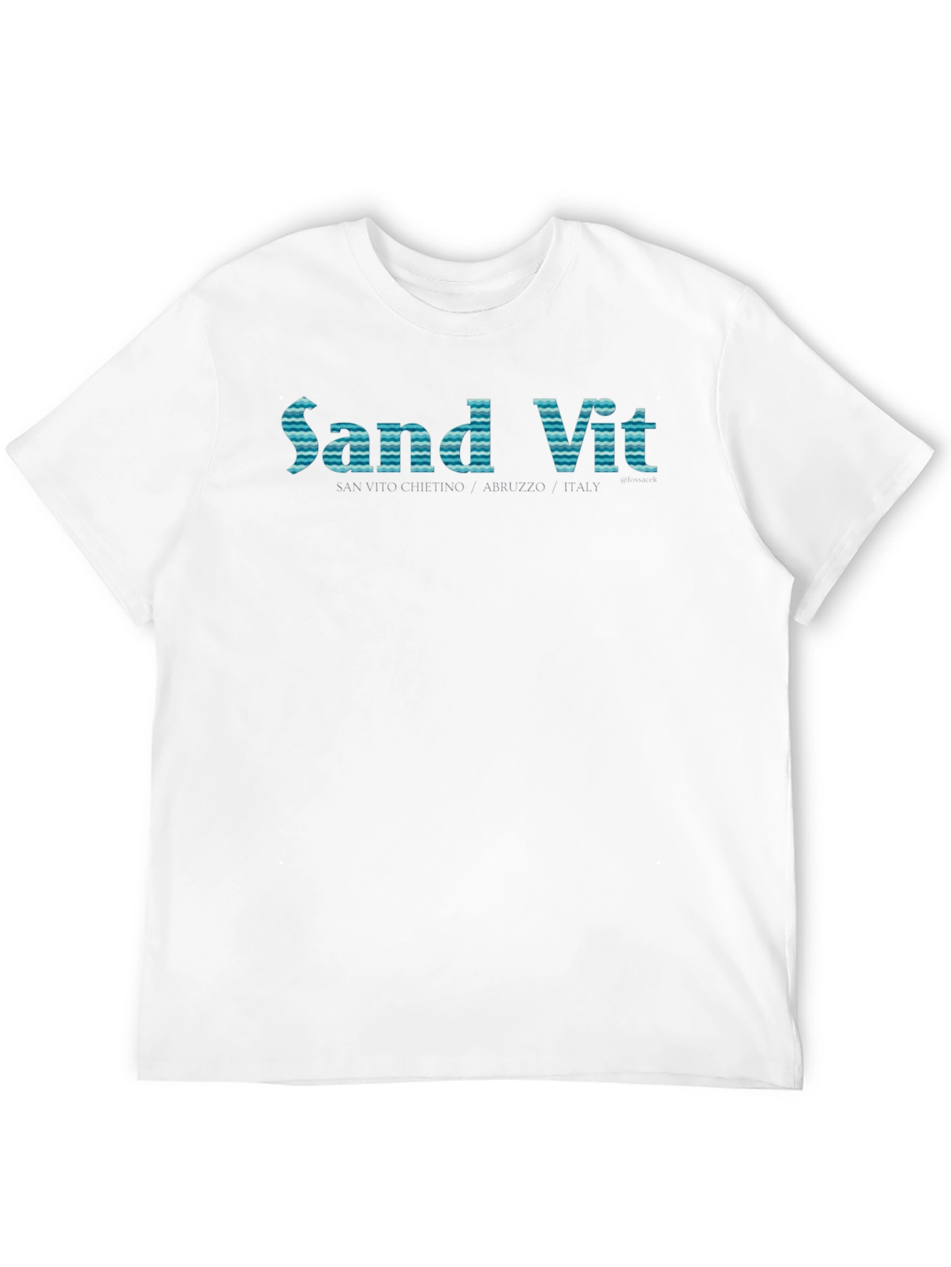 Sand Vit Graphic Tee - Black Cotton T-Shirt
