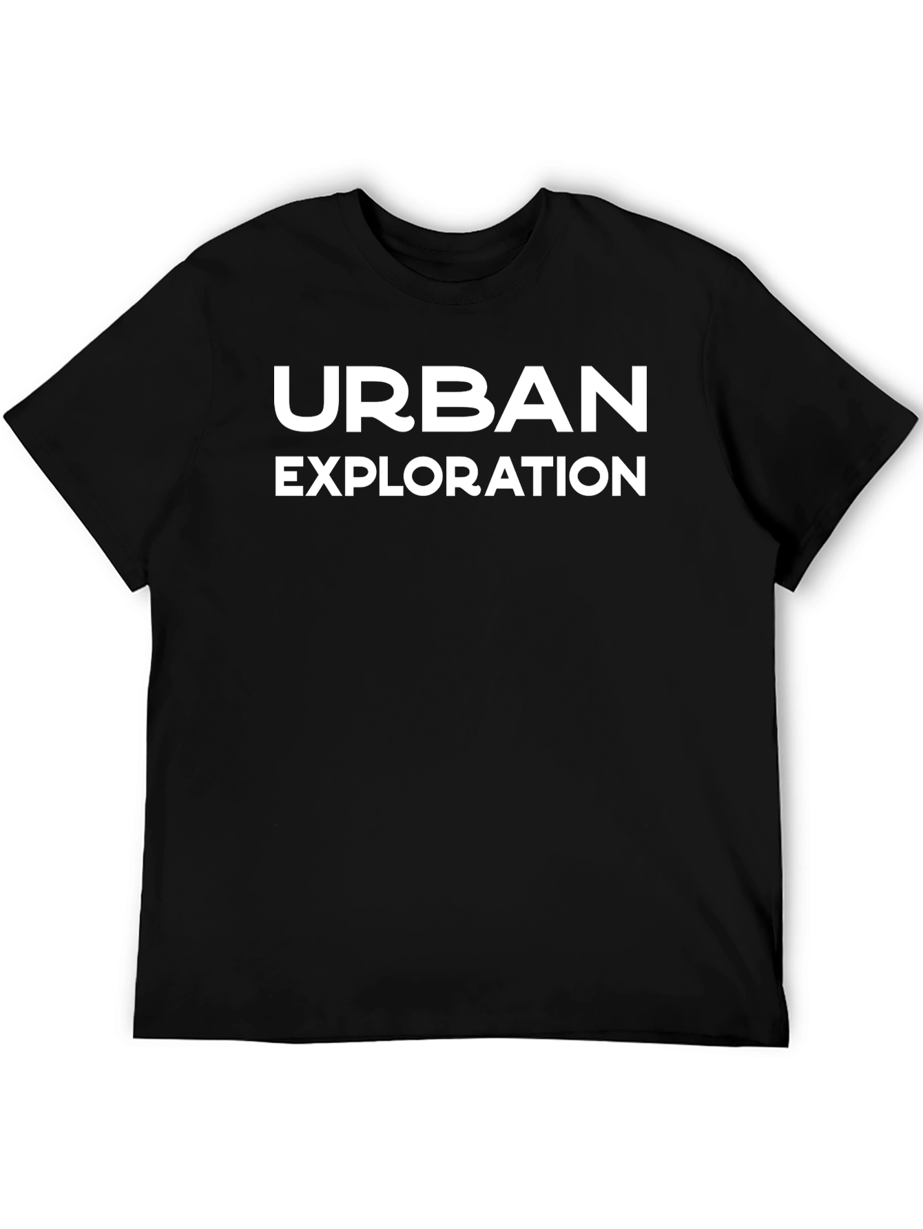 Urban Exploration Graphic Tee - Black