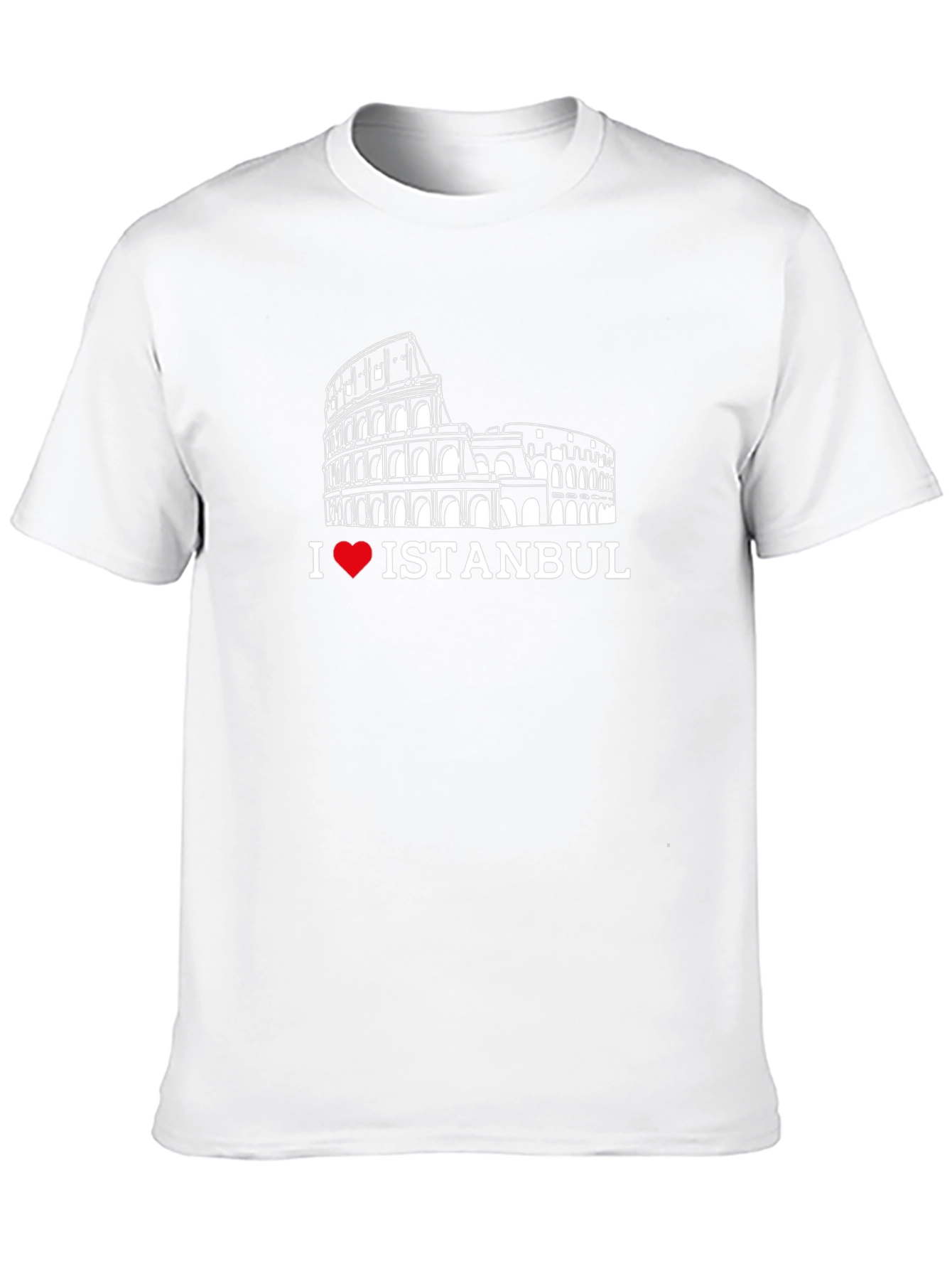 I Love Istanbul Black Graphic Tee
