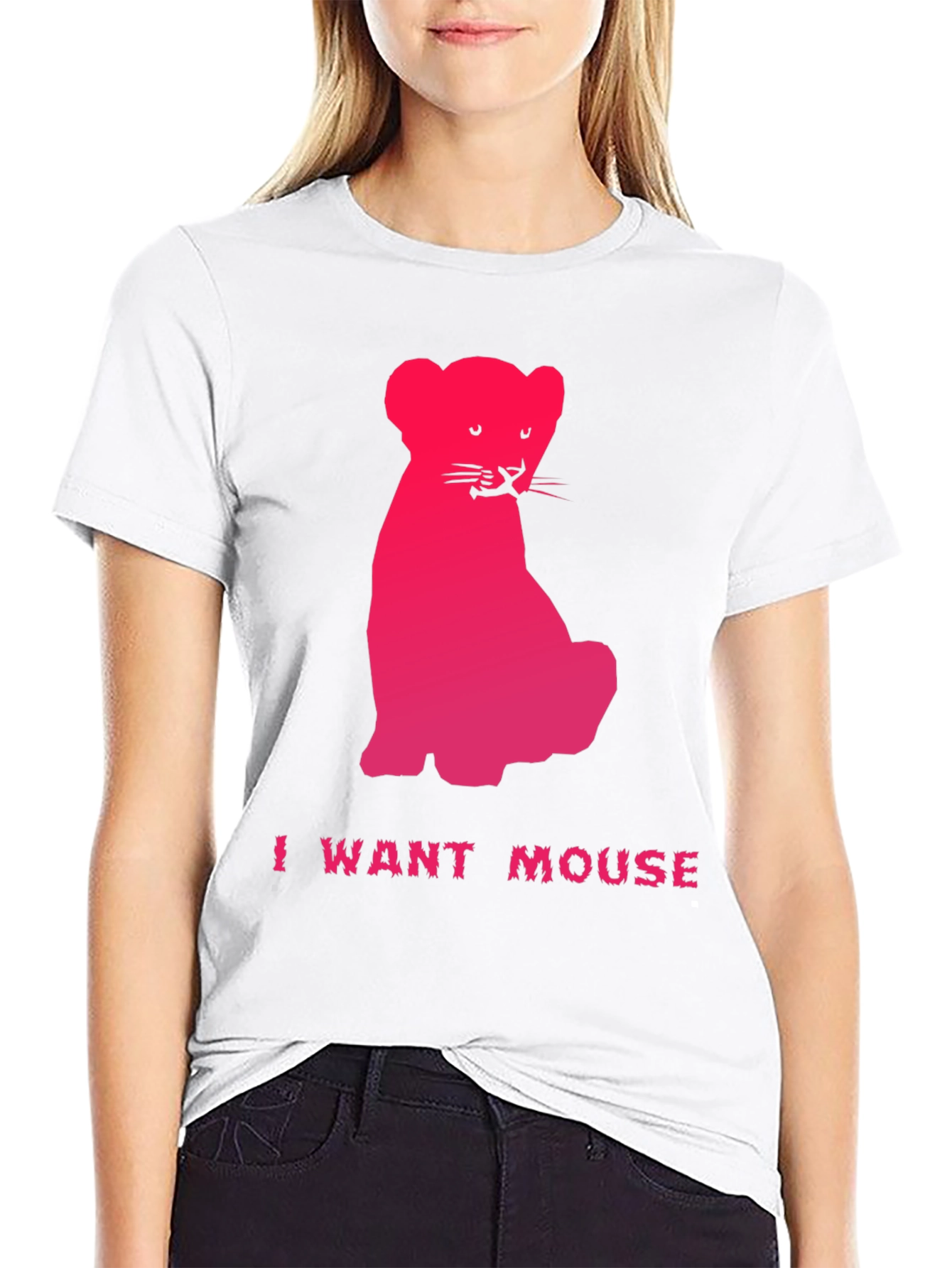 I Want Mouse Funny Cat T-Shirt