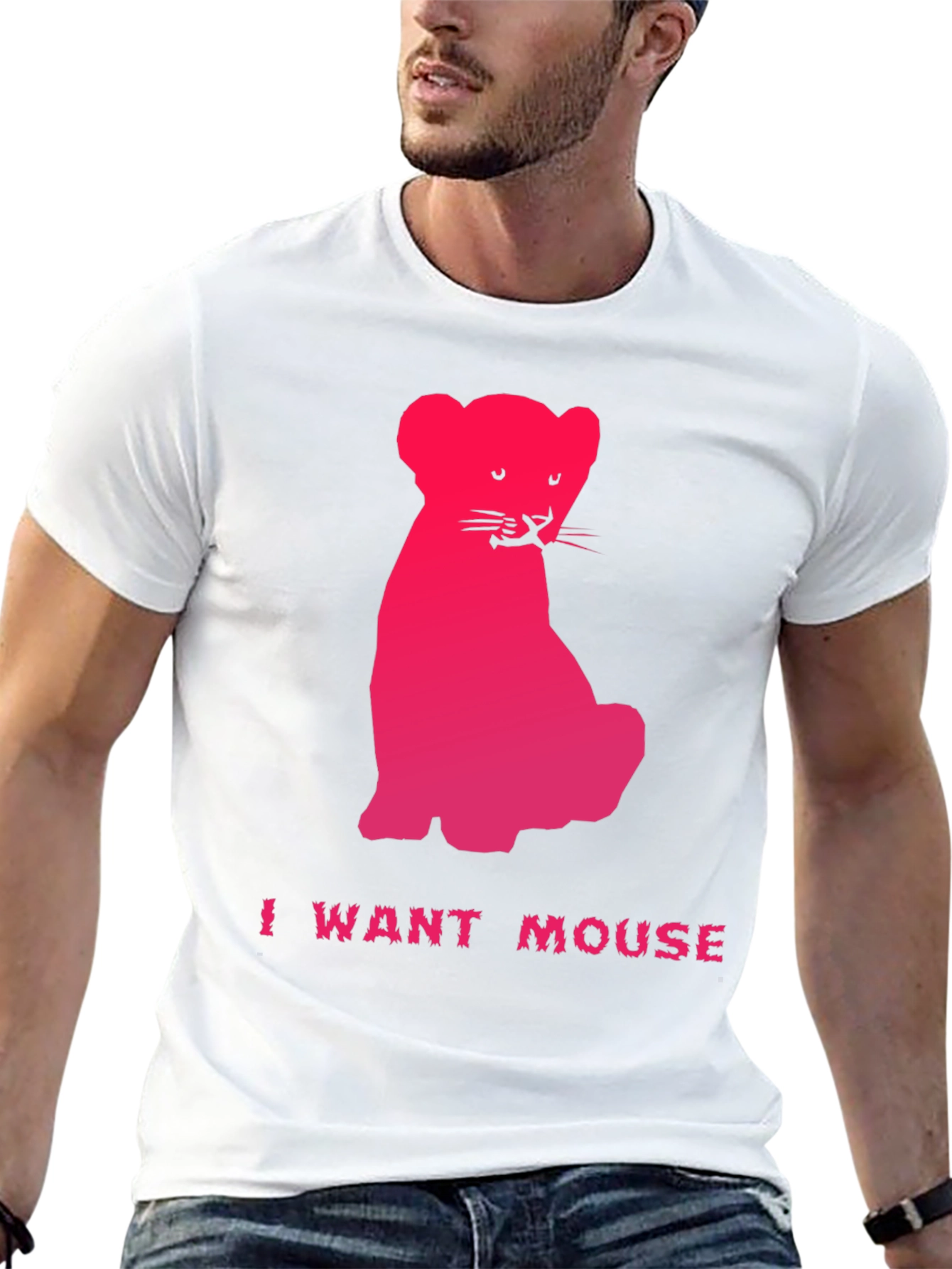 I Want Mouse Funny Cat T-Shirt