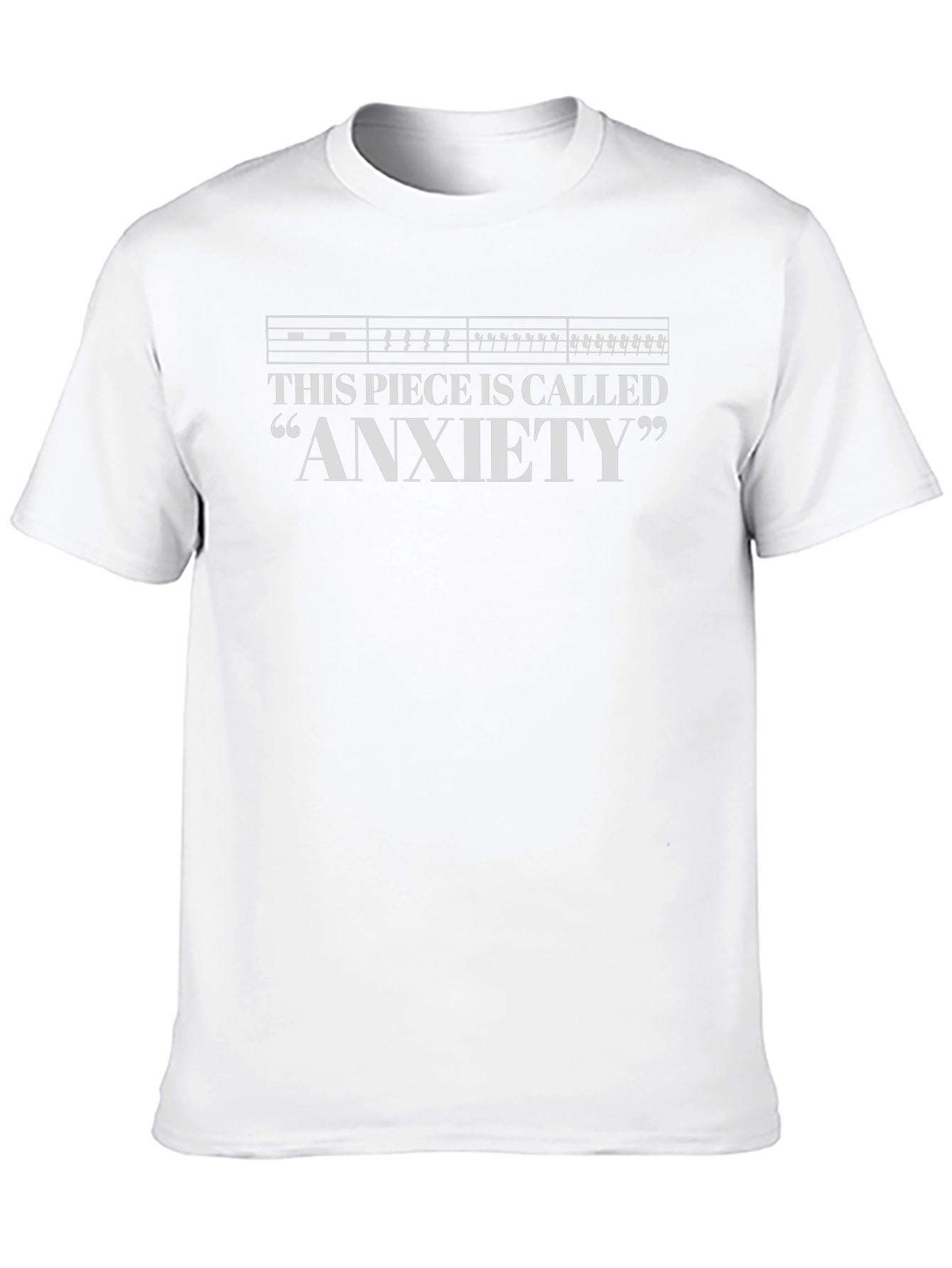 Anxiety Music Theory Graphic Tee
