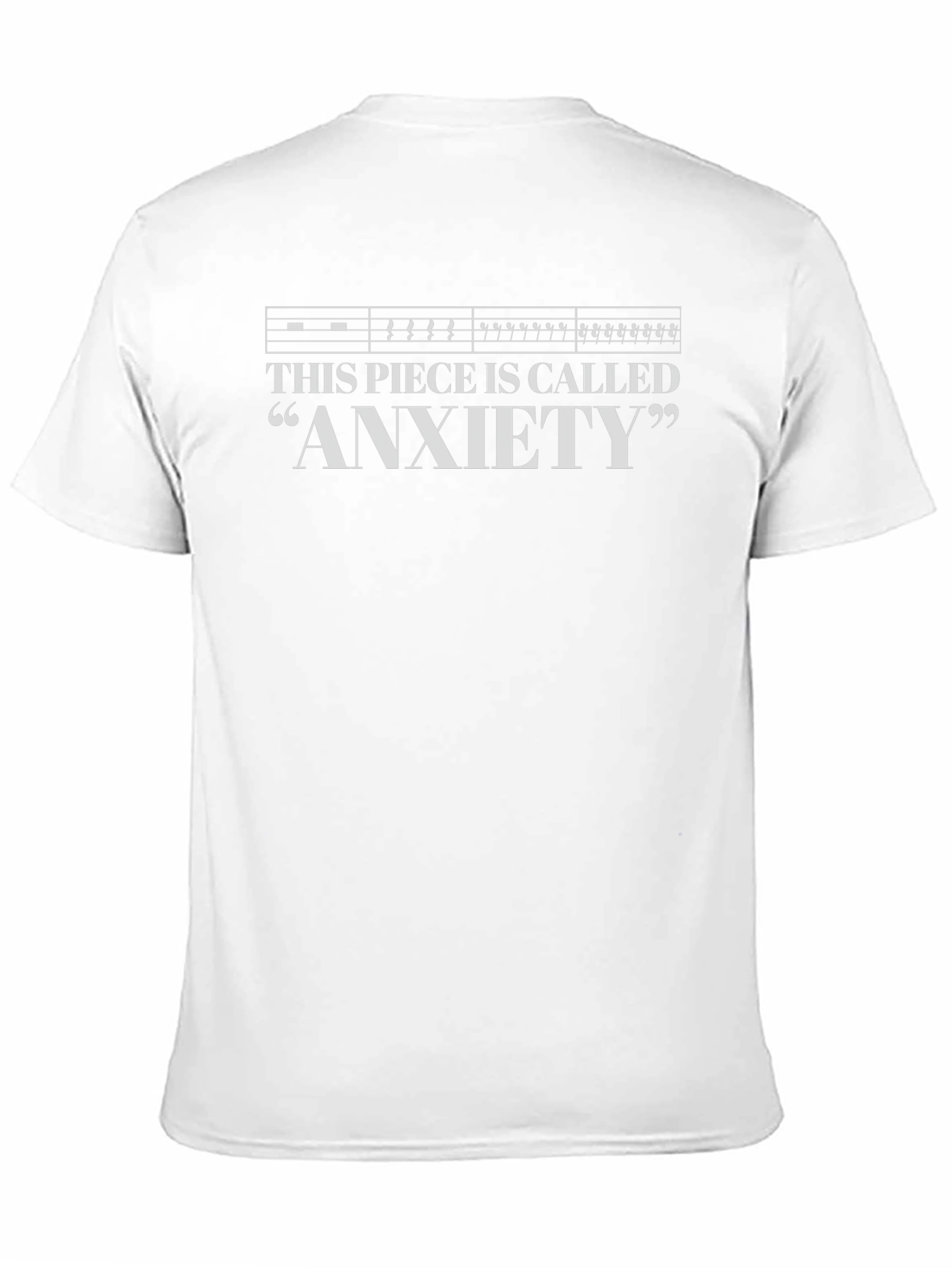 Anxiety Music Theory Graphic Tee