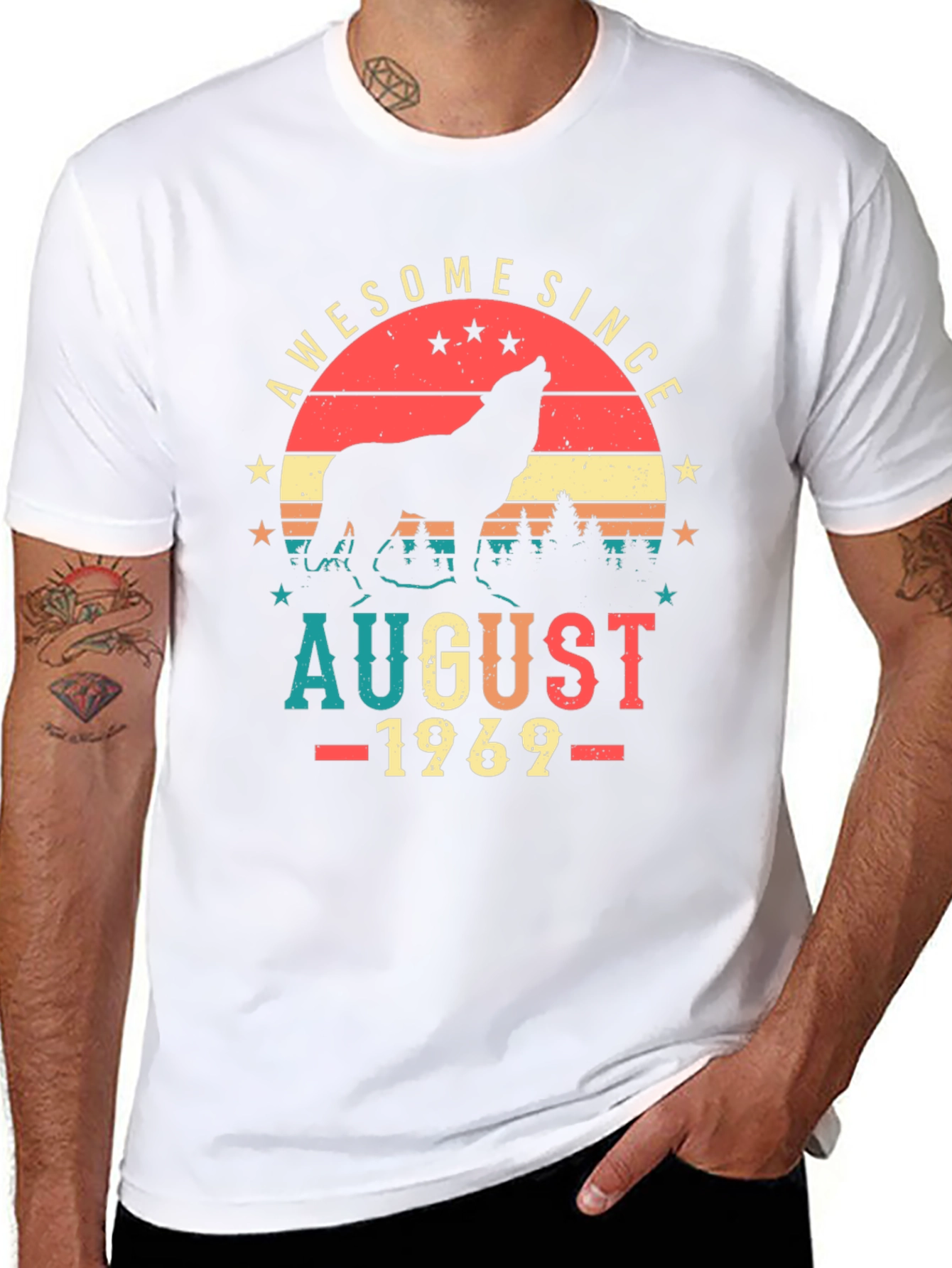 Awesome Since August 1969 T-Shirt