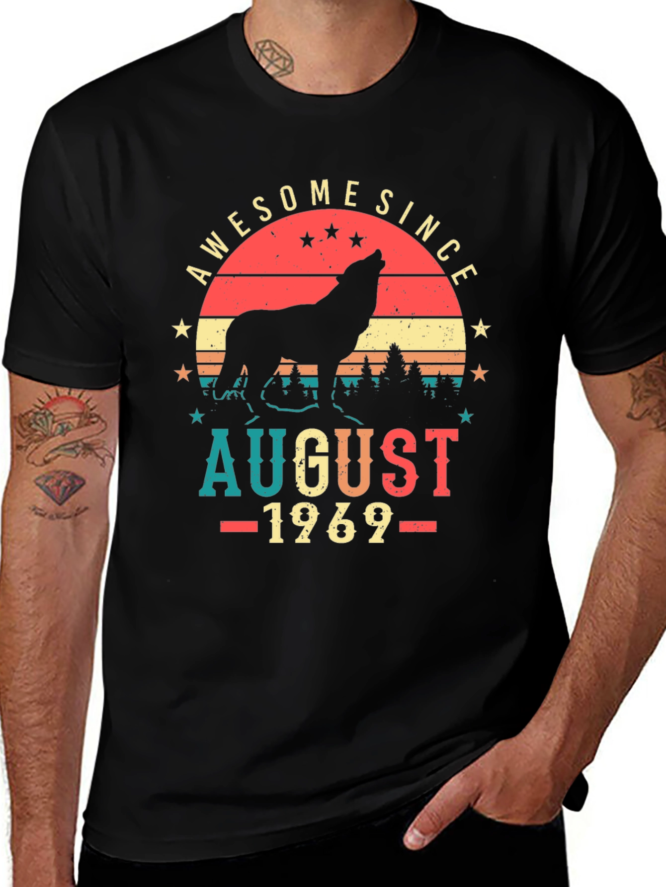 Awesome Since August 1969 T-Shirt