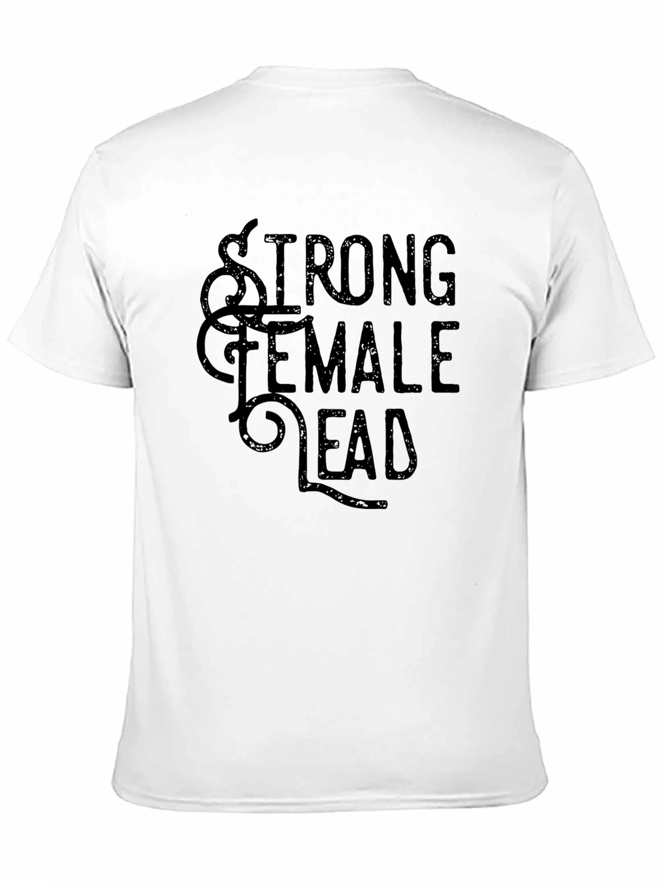 Strong Female Lead Graphic T-Shirt - Black