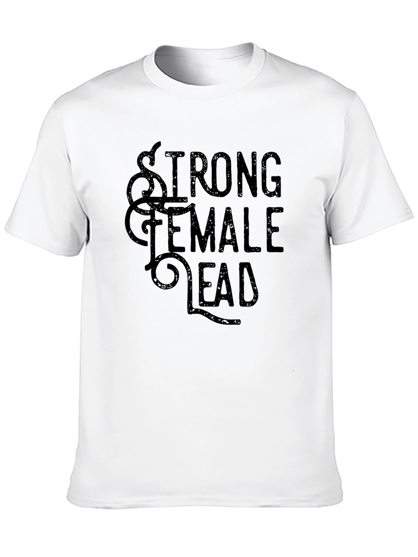 Strong Female Lead Graphic T-Shirt - Black