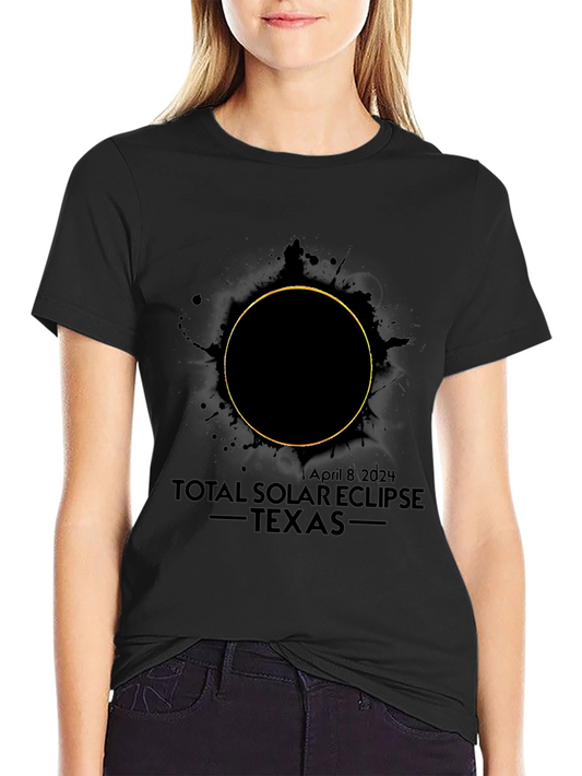 Total Solar Eclipse Texas April 8 2024 T-Shirt