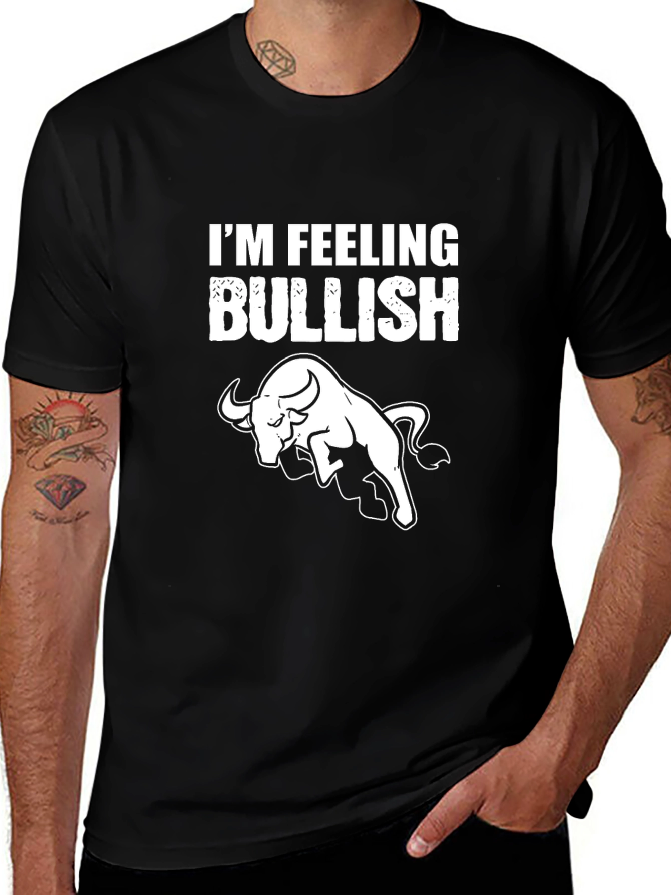 Im Feeling Bullish Graphic T-Shirt