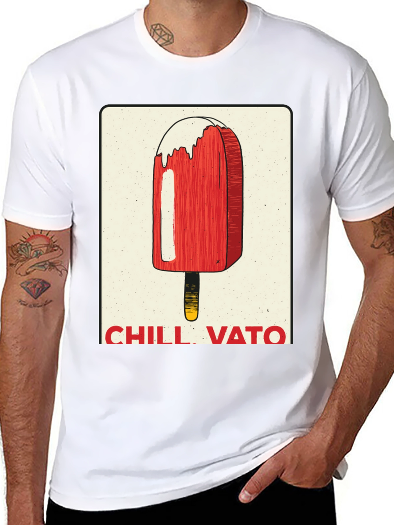Chill Vato Popsicle Graphic Tee