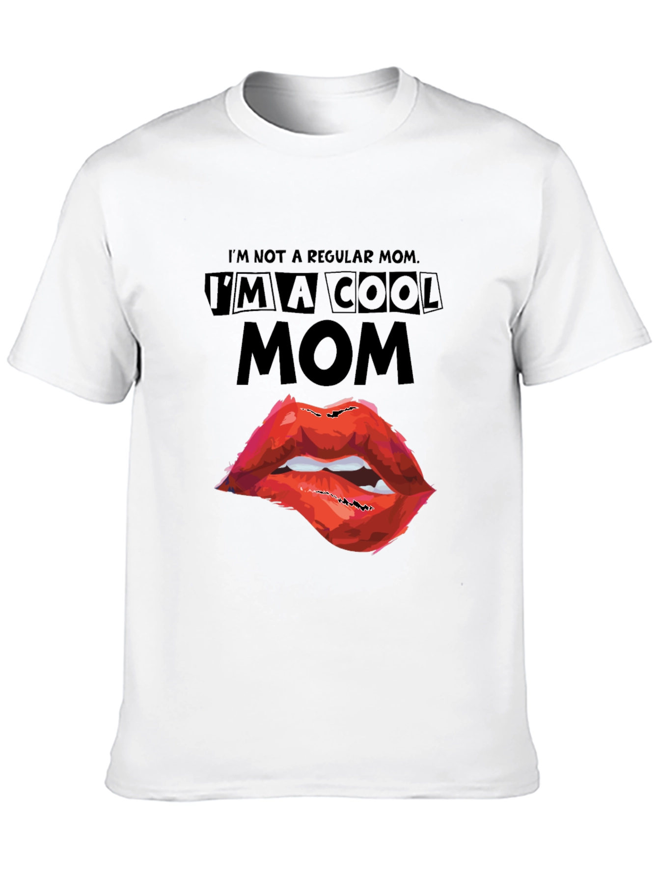 Cool Mom Graphic Tee - Trendy Womens T-Shirt