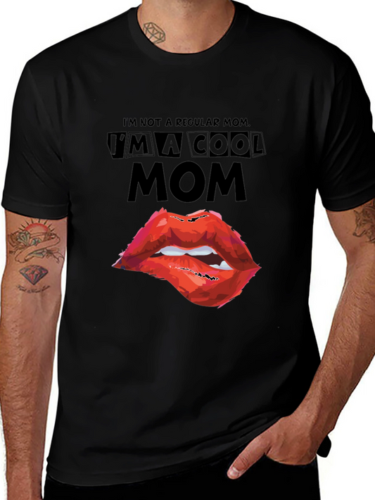 Cool Mom Graphic Tee - Trendy Womens T-Shirt