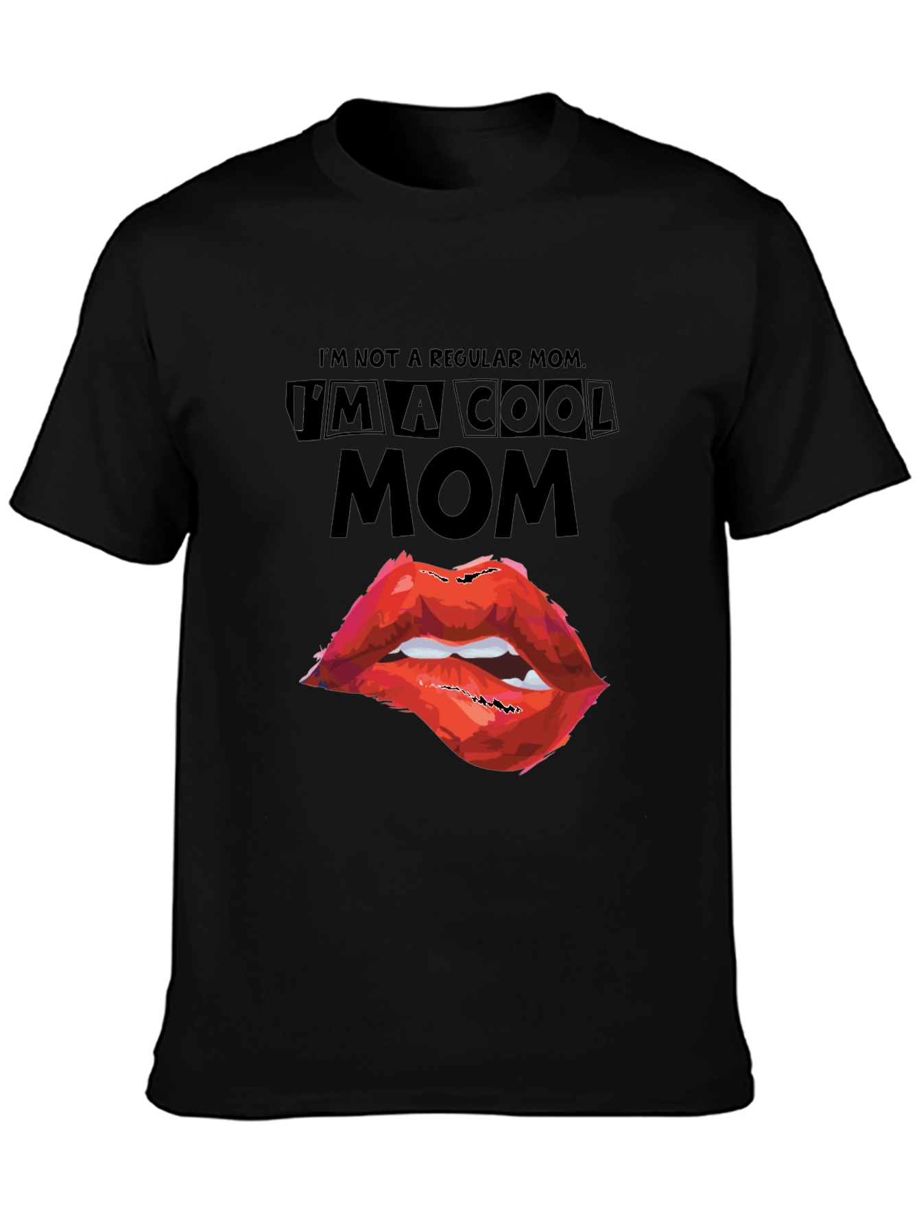 Cool Mom Graphic Tee - Trendy Womens T-Shirt