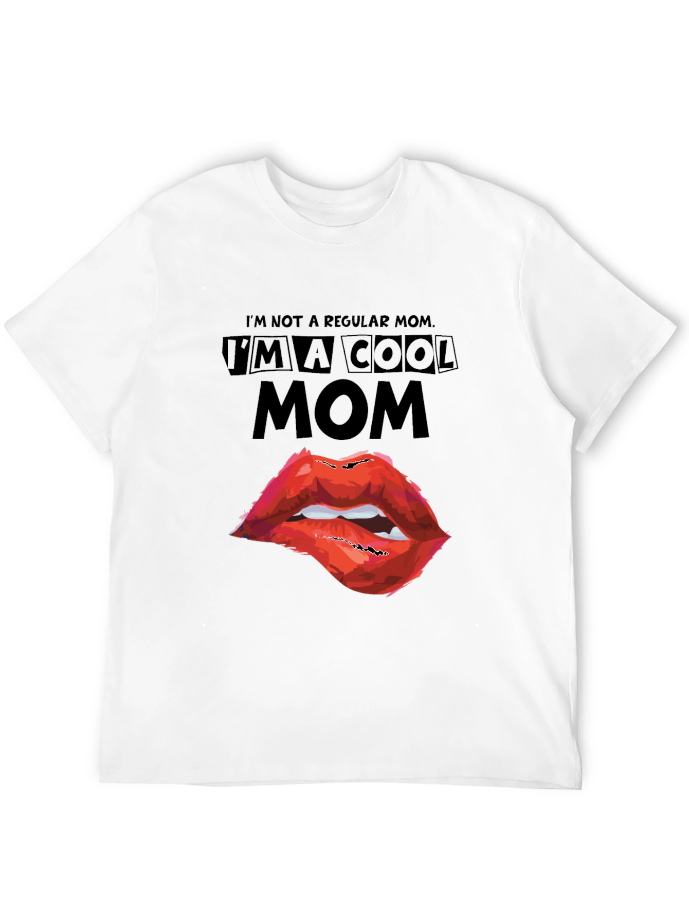 Cool Mom Graphic Tee - Trendy Womens T-Shirt