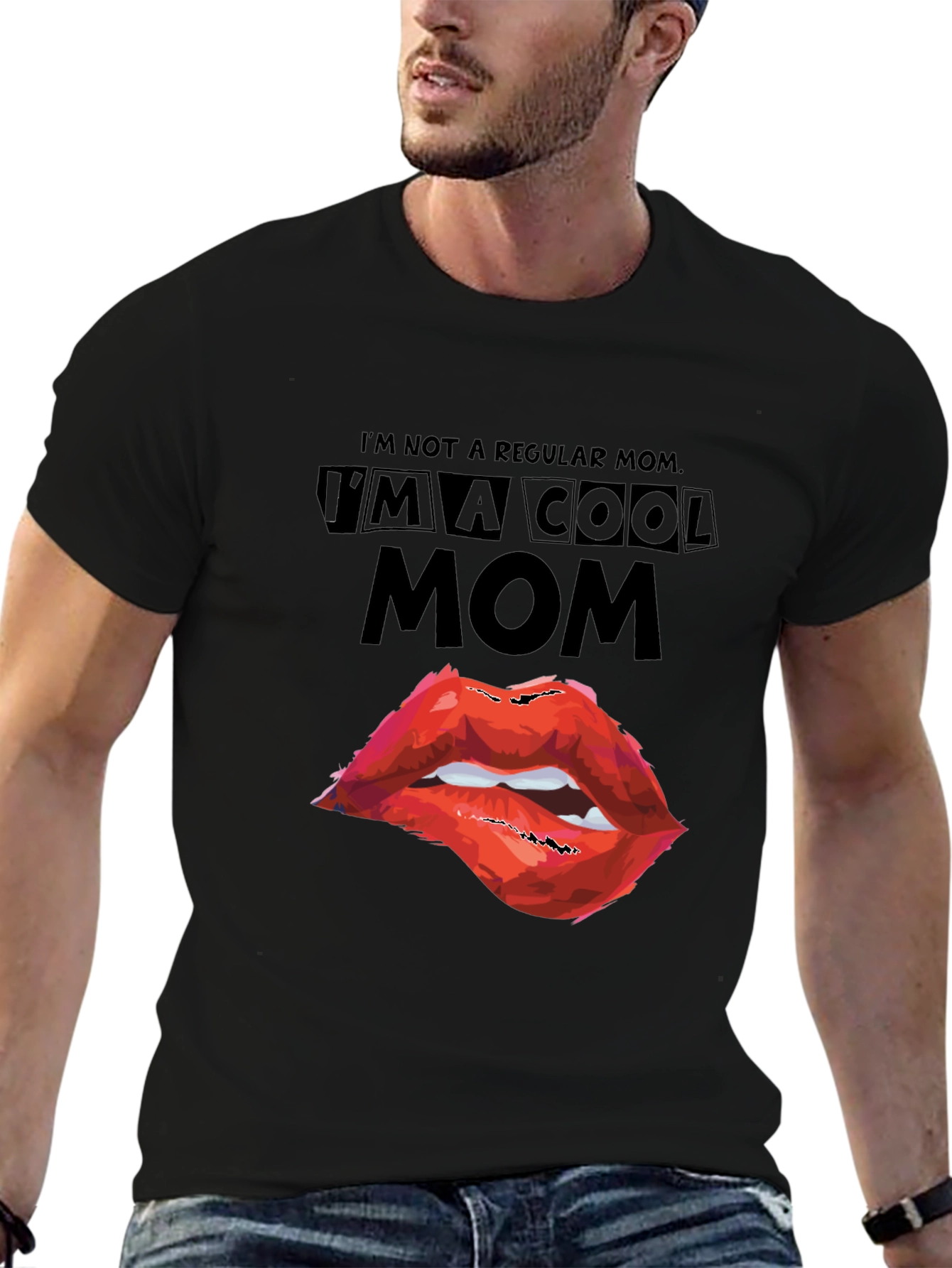 Cool Mom Graphic Tee - Trendy Womens T-Shirt