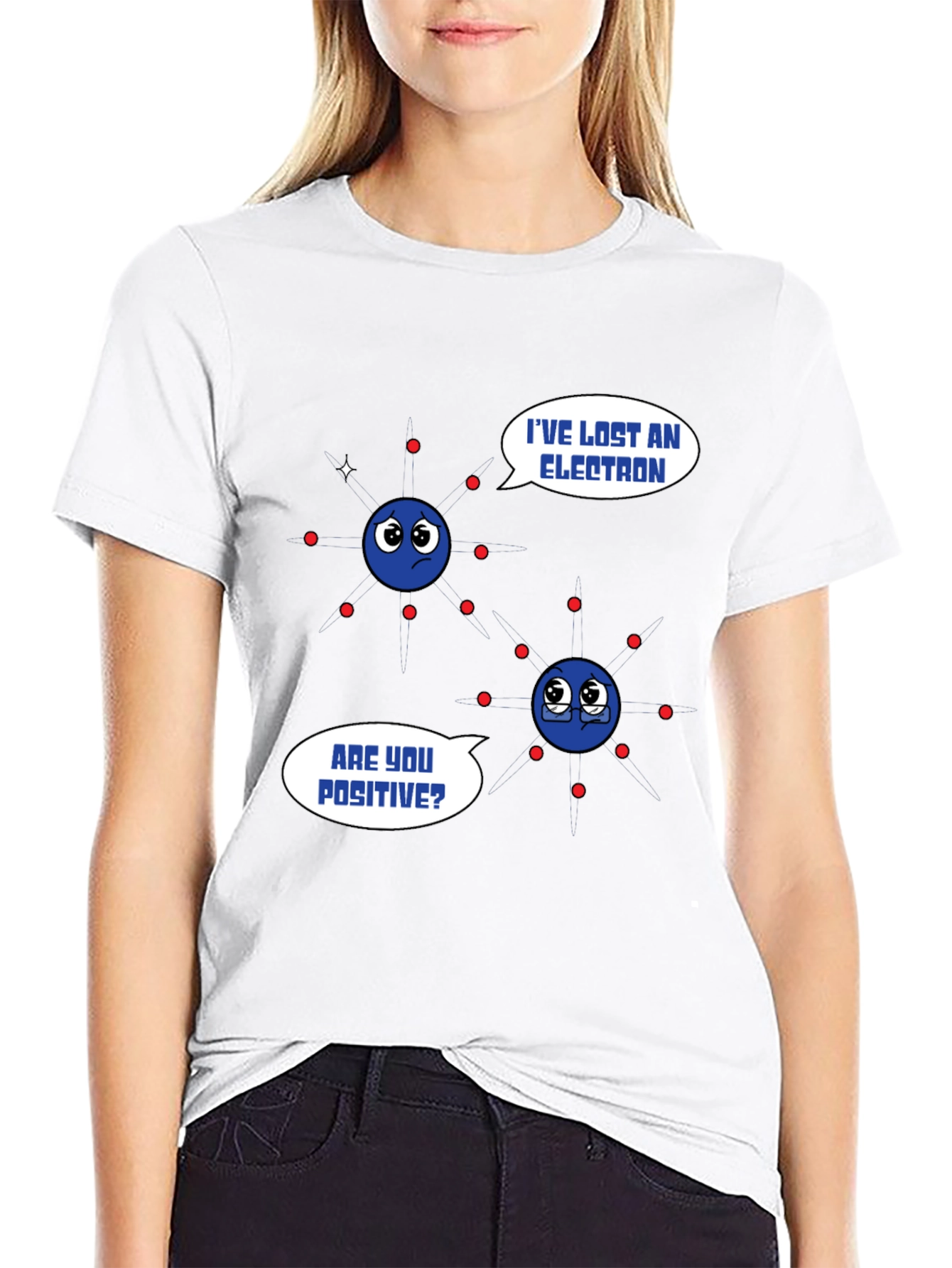 Funny Chemistry Pun T-Shirt - Lost Electron