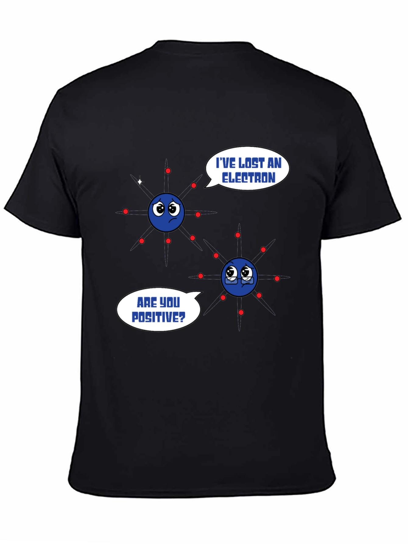 Funny Chemistry Pun T-Shirt - Lost Electron