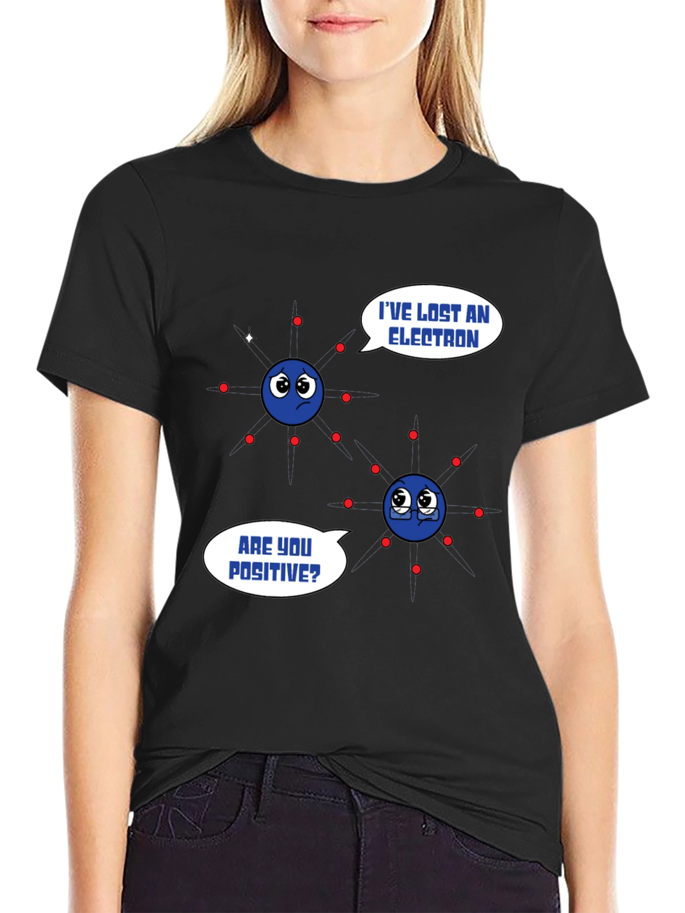 Funny Chemistry Pun T-Shirt - Lost Electron