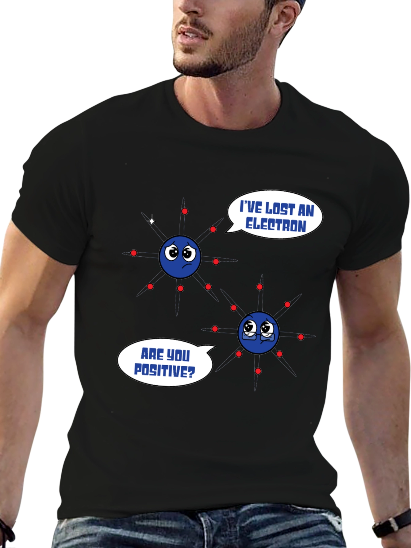 Funny Chemistry Pun T-Shirt - Lost Electron
