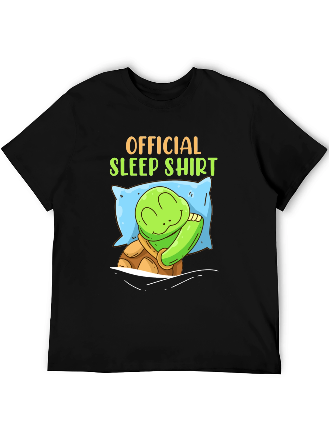 Official Sleep Shirt - Turtle on Pillow T-Shirt