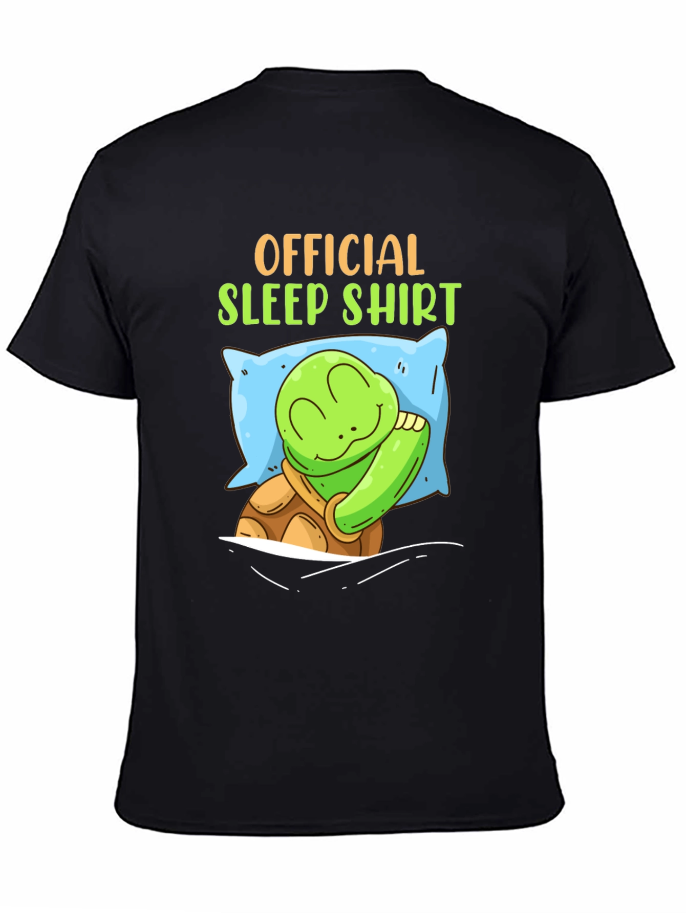 Official Sleep Shirt - Turtle on Pillow T-Shirt