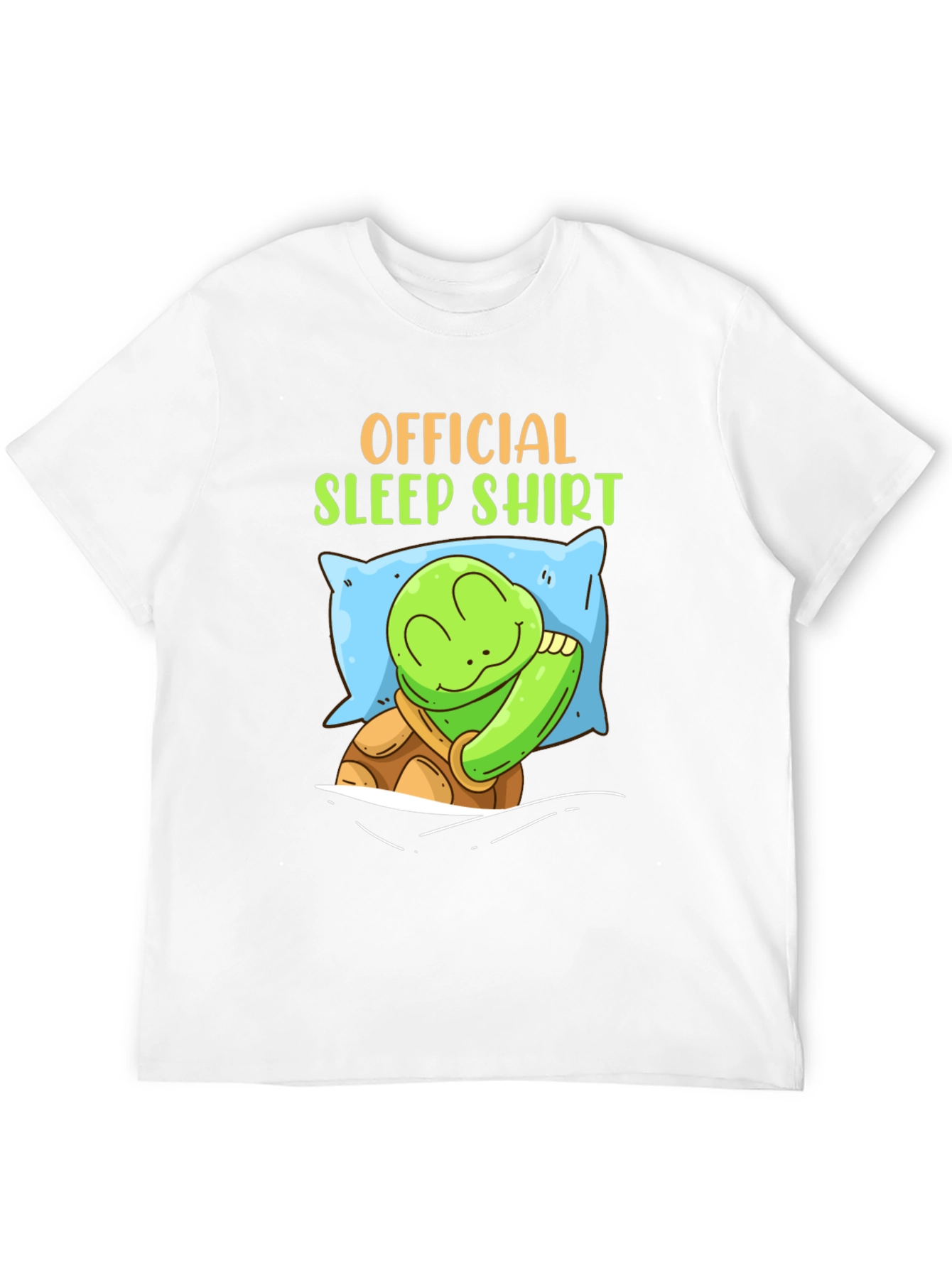 Official Sleep Shirt - Turtle on Pillow T-Shirt
