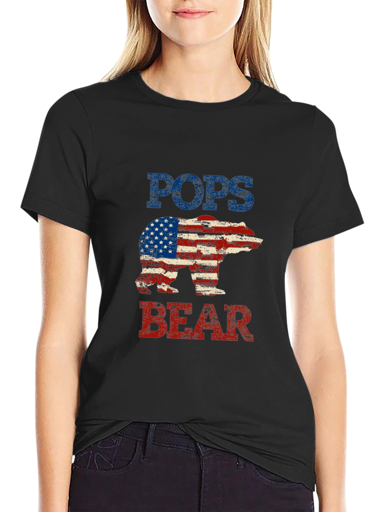 Pops Bear Patriotic T-Shirt