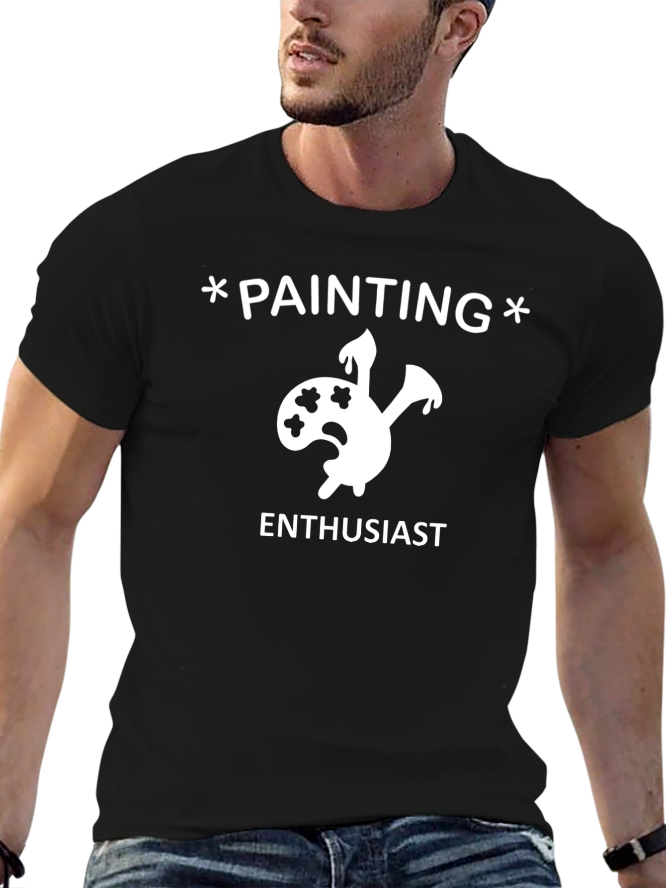 Painting Enthusiast T-Shirt - Artsy Graphic Tee