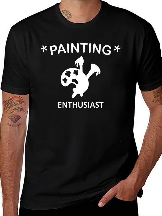 Painting Enthusiast T-Shirt - Artsy Graphic Tee