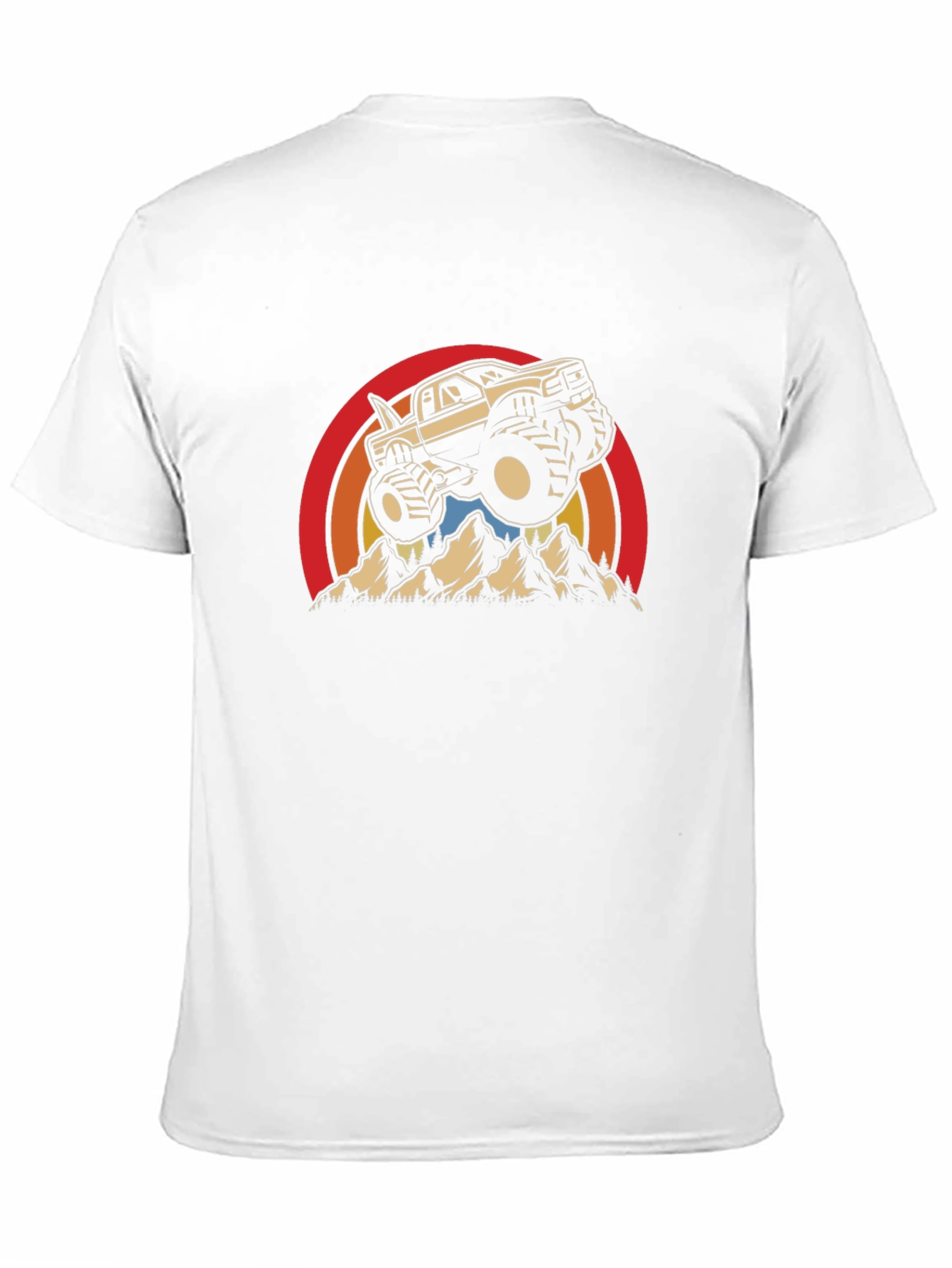 Monster Truck Retro Graphic Tee