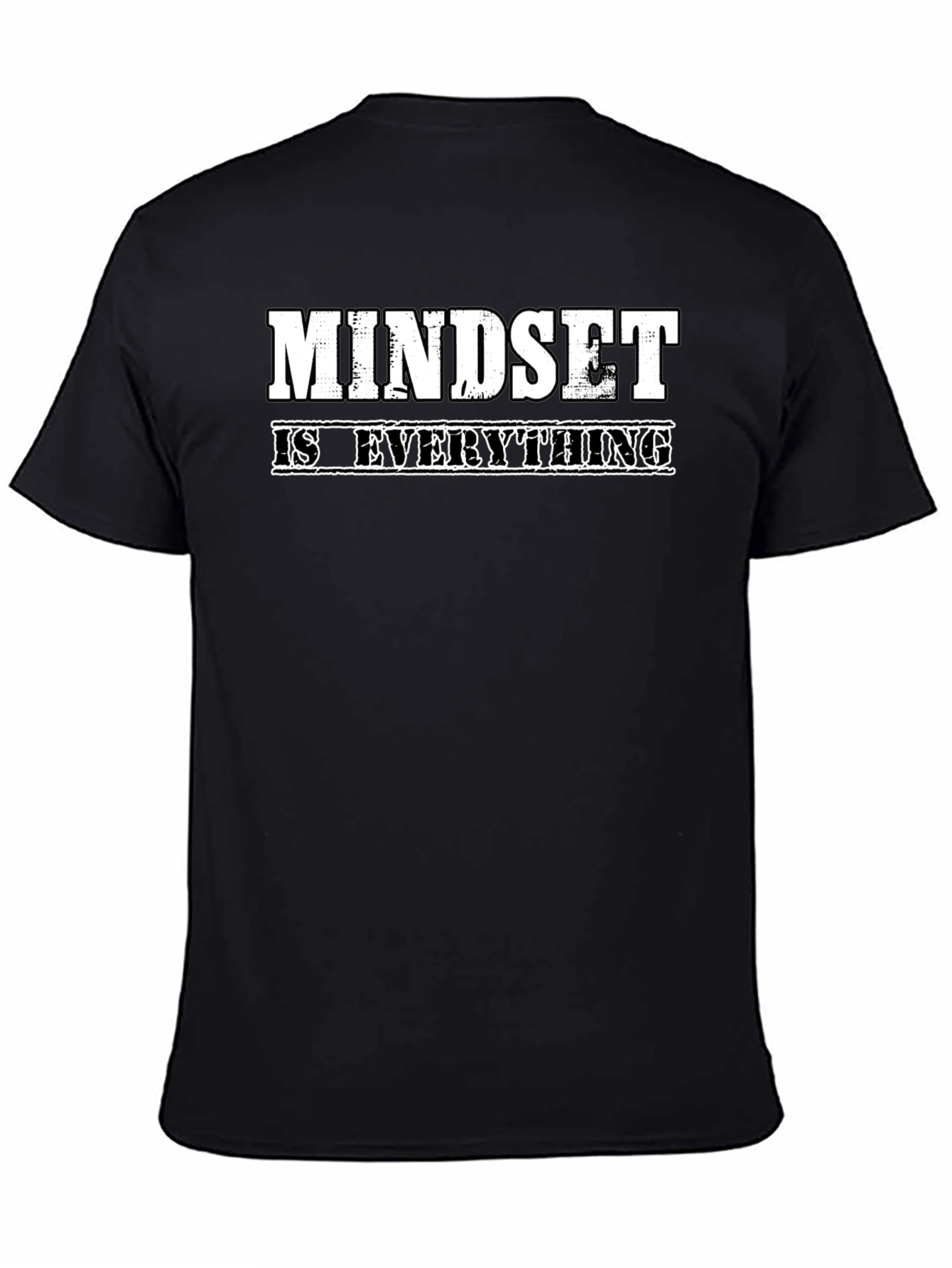 Mindset is Everything Black T-Shirt
