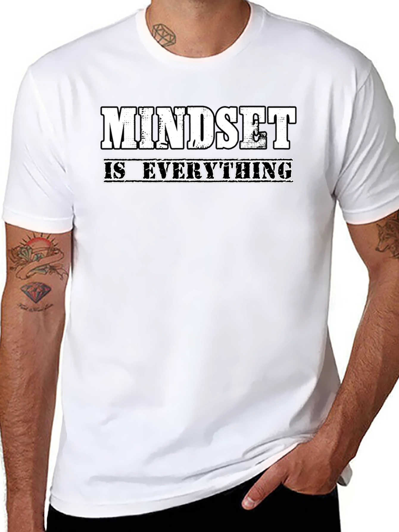 Mindset is Everything Black T-Shirt