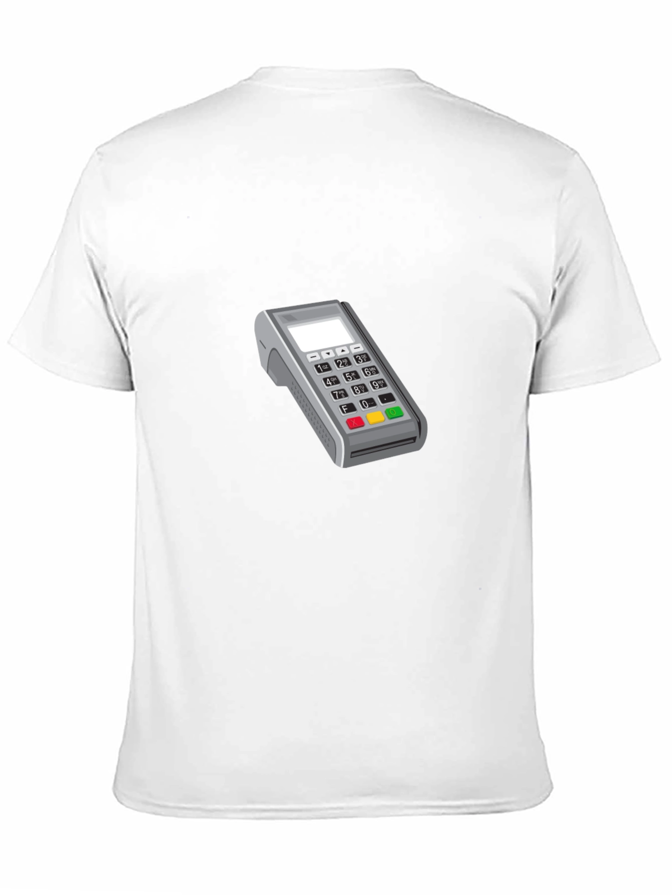 Modern POS Terminal Graphic Tee - Black