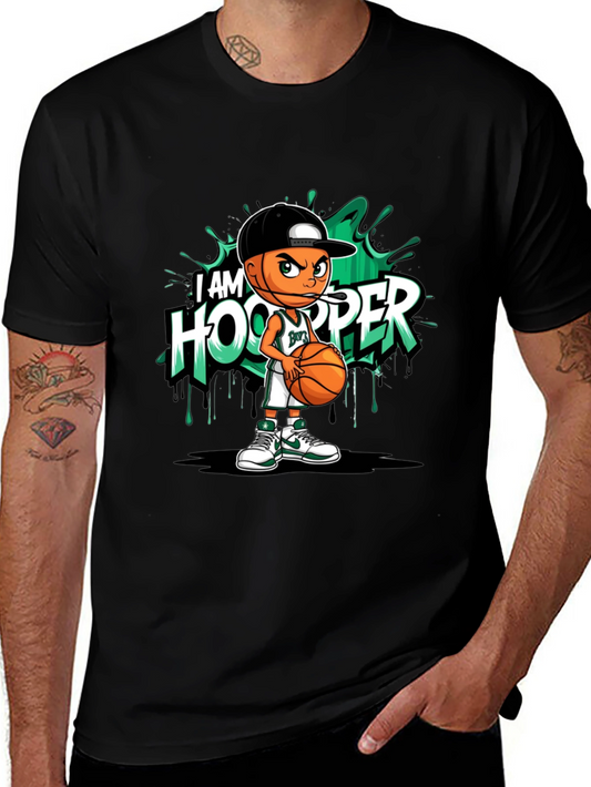 I am Hooper T-Shirt - Basketball Cartoon Graphic