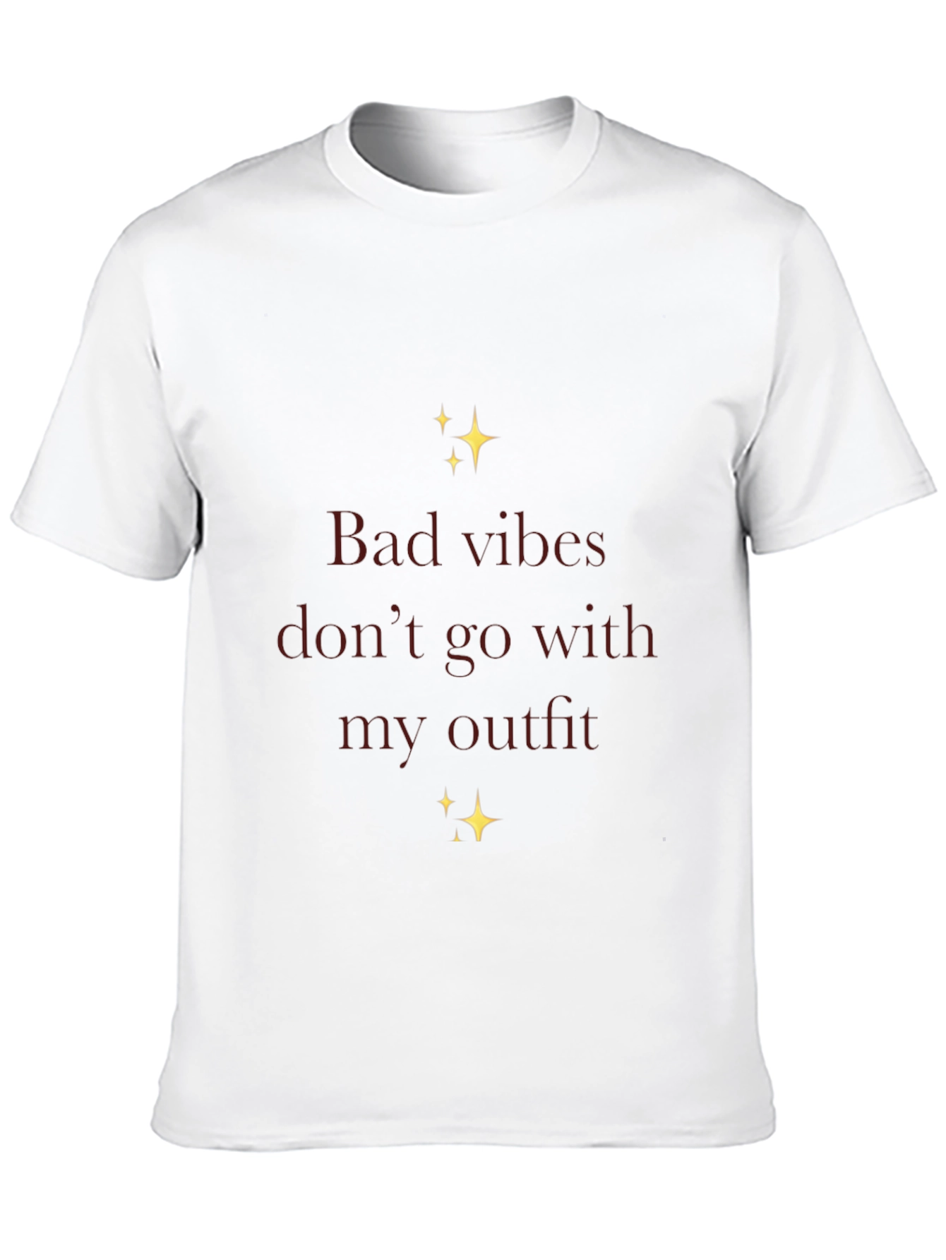 Bad Vibes Outfit Graphic Tee