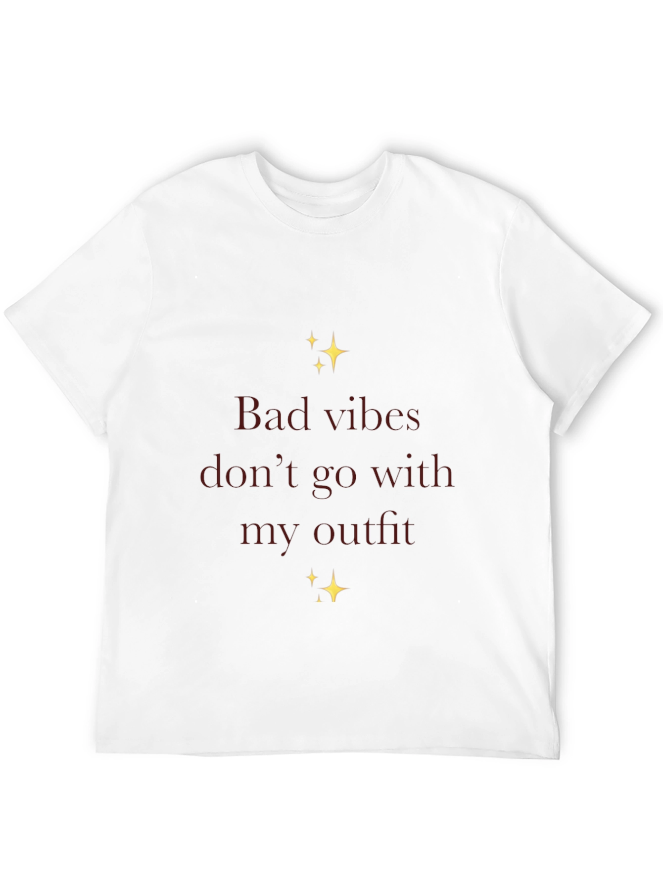Bad Vibes Outfit Graphic Tee