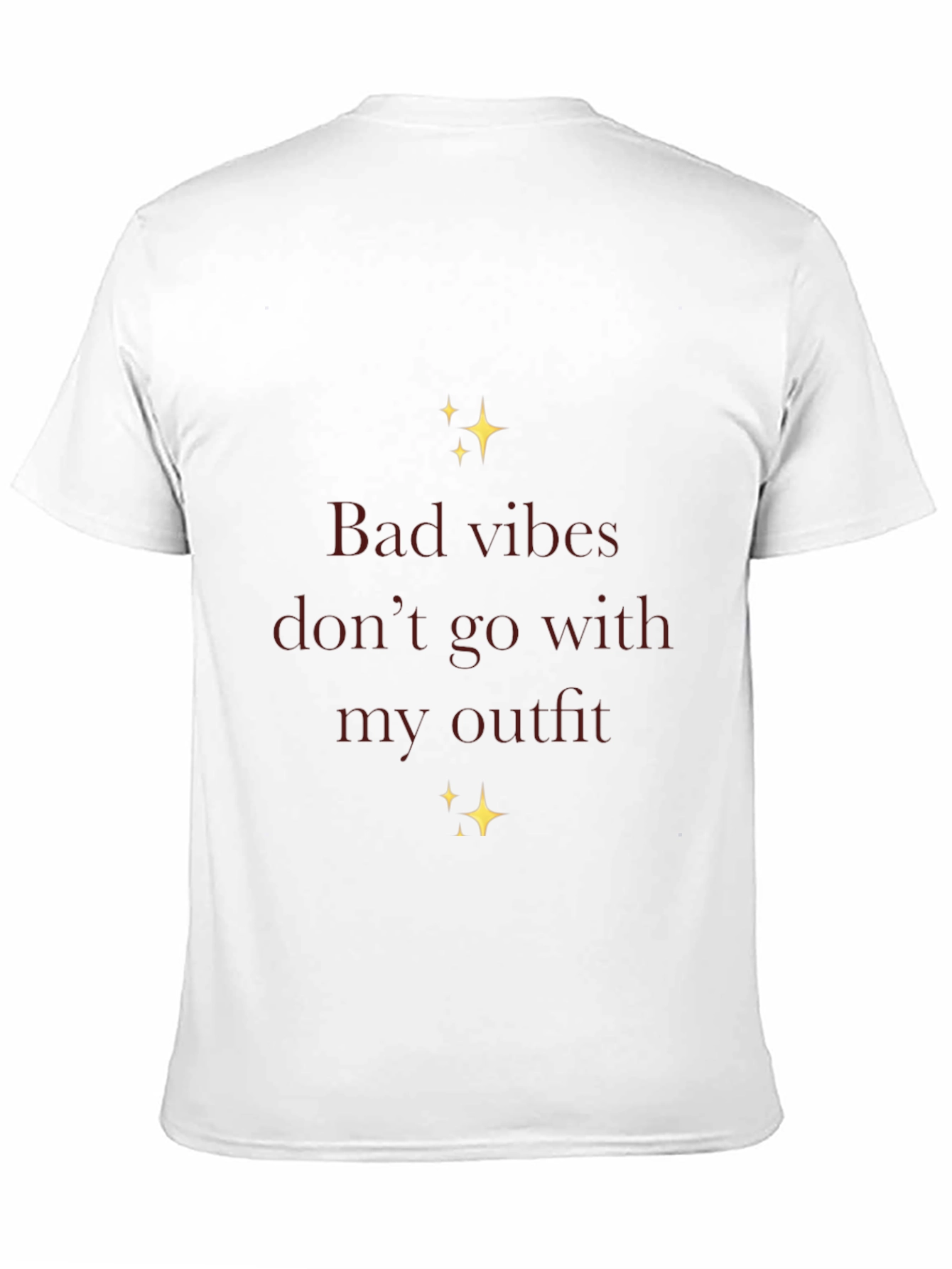 Bad Vibes Outfit Graphic Tee